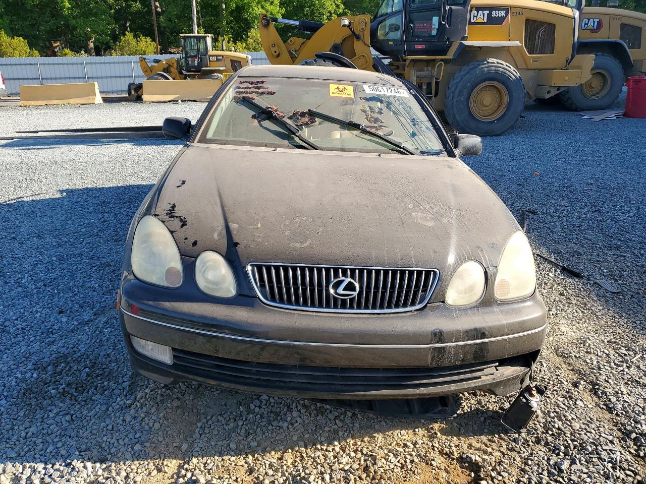 2002 Lexus Gs 430 Black vin: JT8BL69S520008992