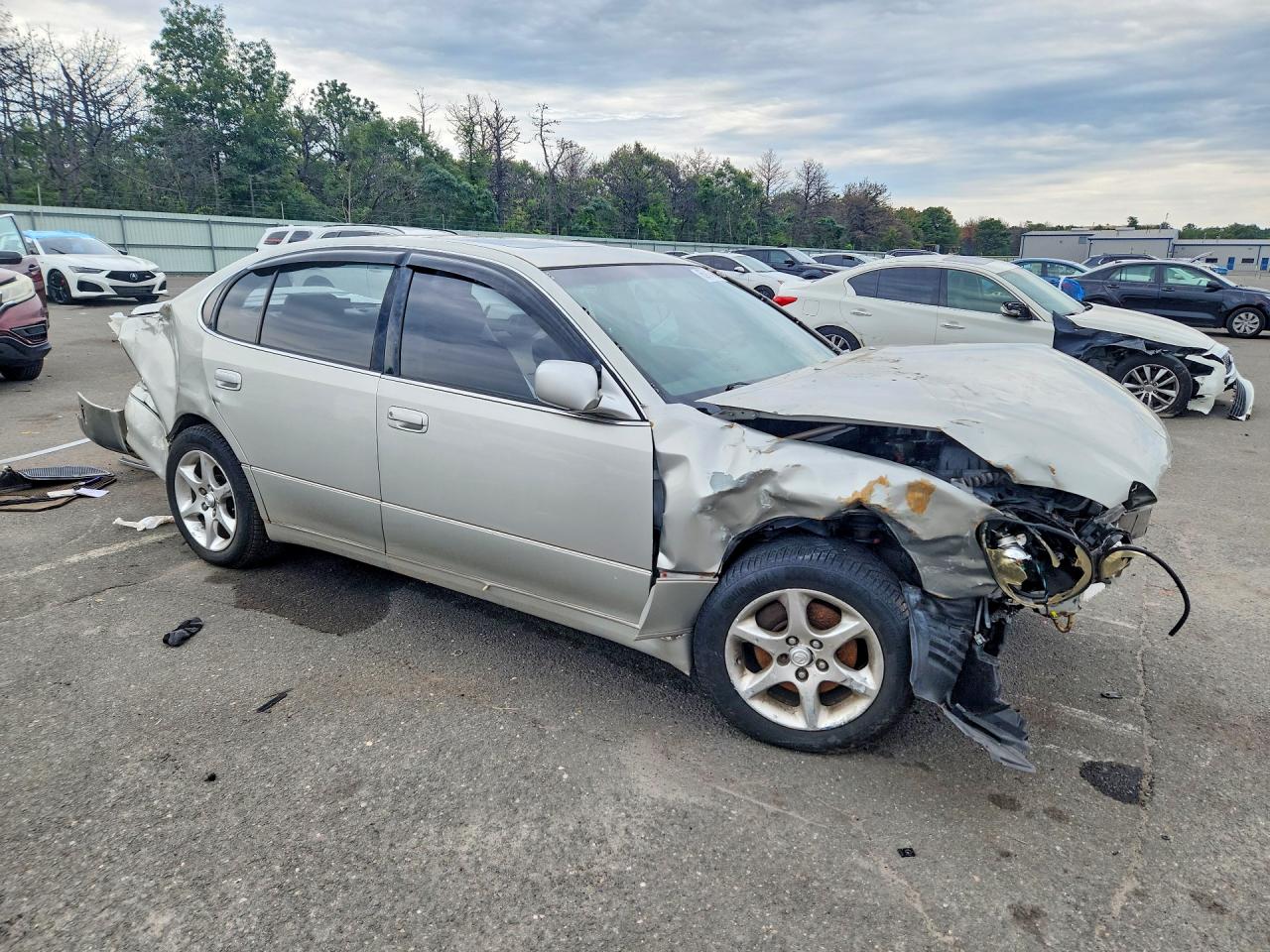 2002 Lexus Gs 430 Silver vin: JT8BL69S520009236