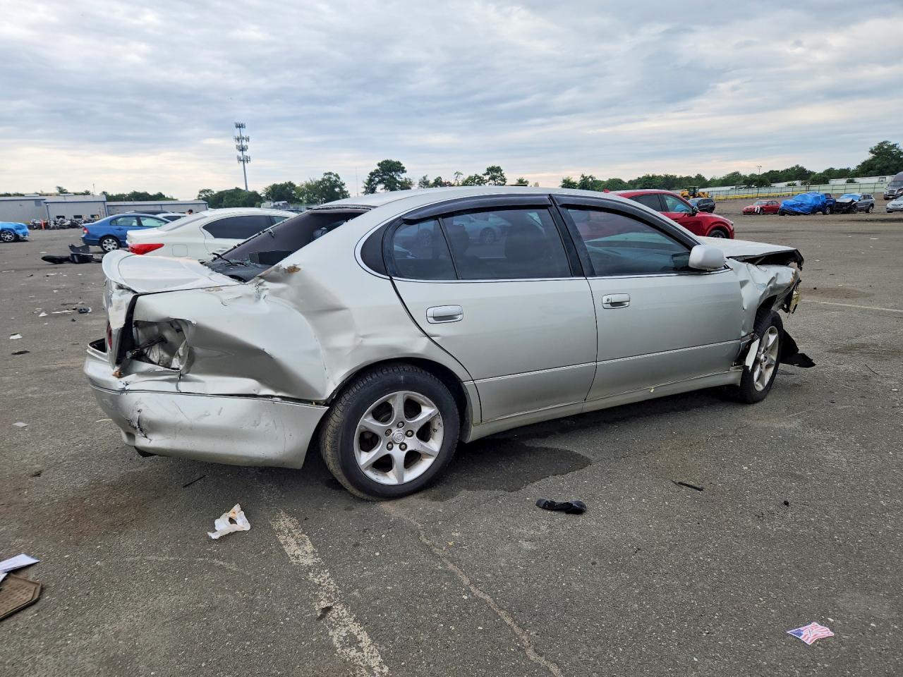 2002 Lexus Gs 430 Silver vin: JT8BL69S520009236
