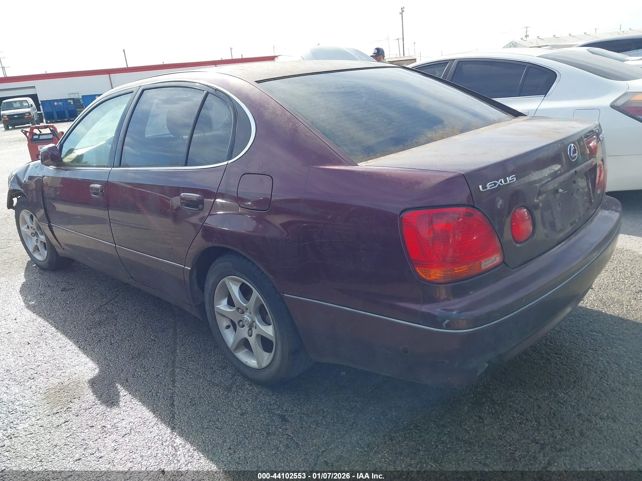 2004 Lexus Gs 430   Burgundy vin: JT8BL69S640014688