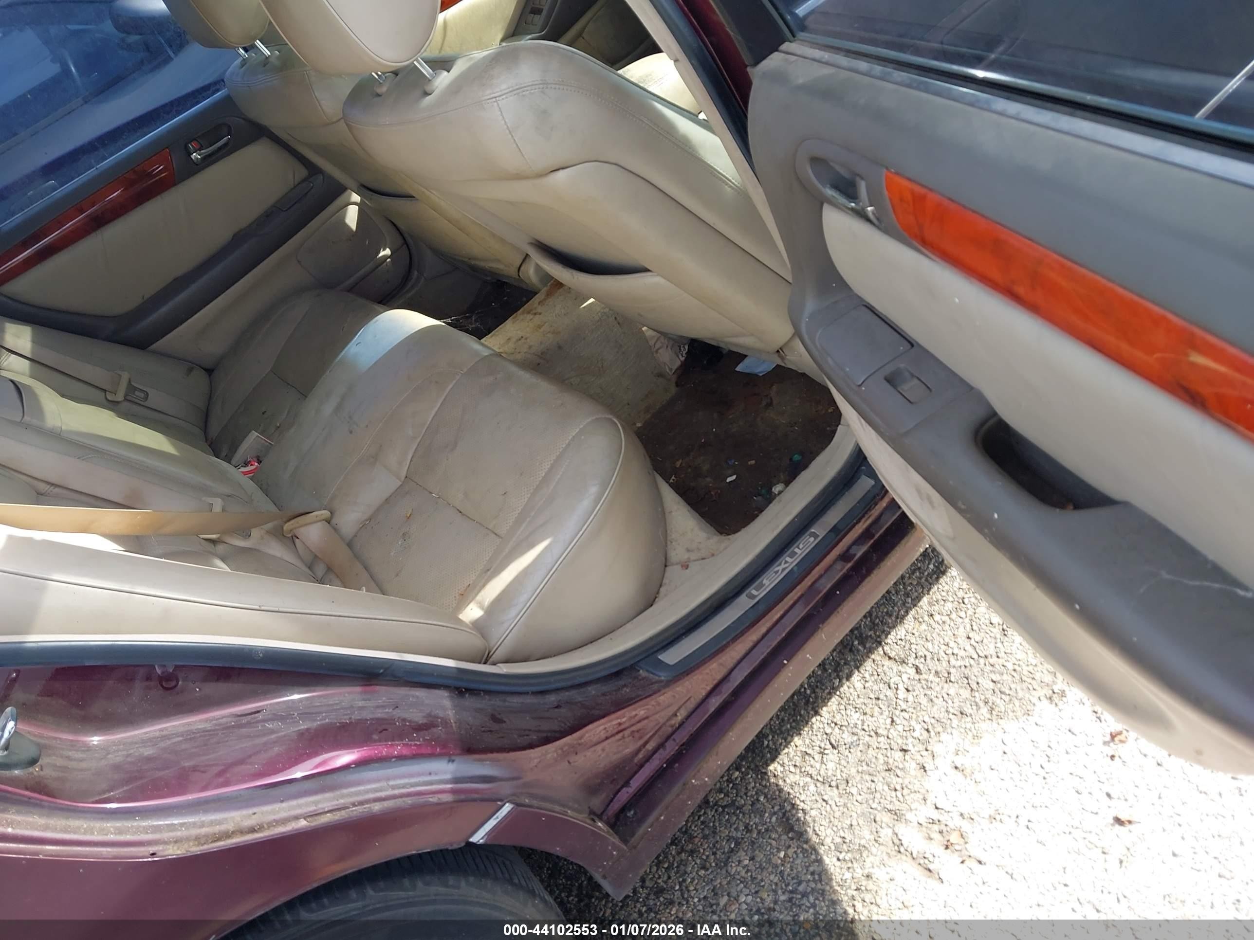 2004 Lexus Gs 430   Burgundy vin: JT8BL69S640014688