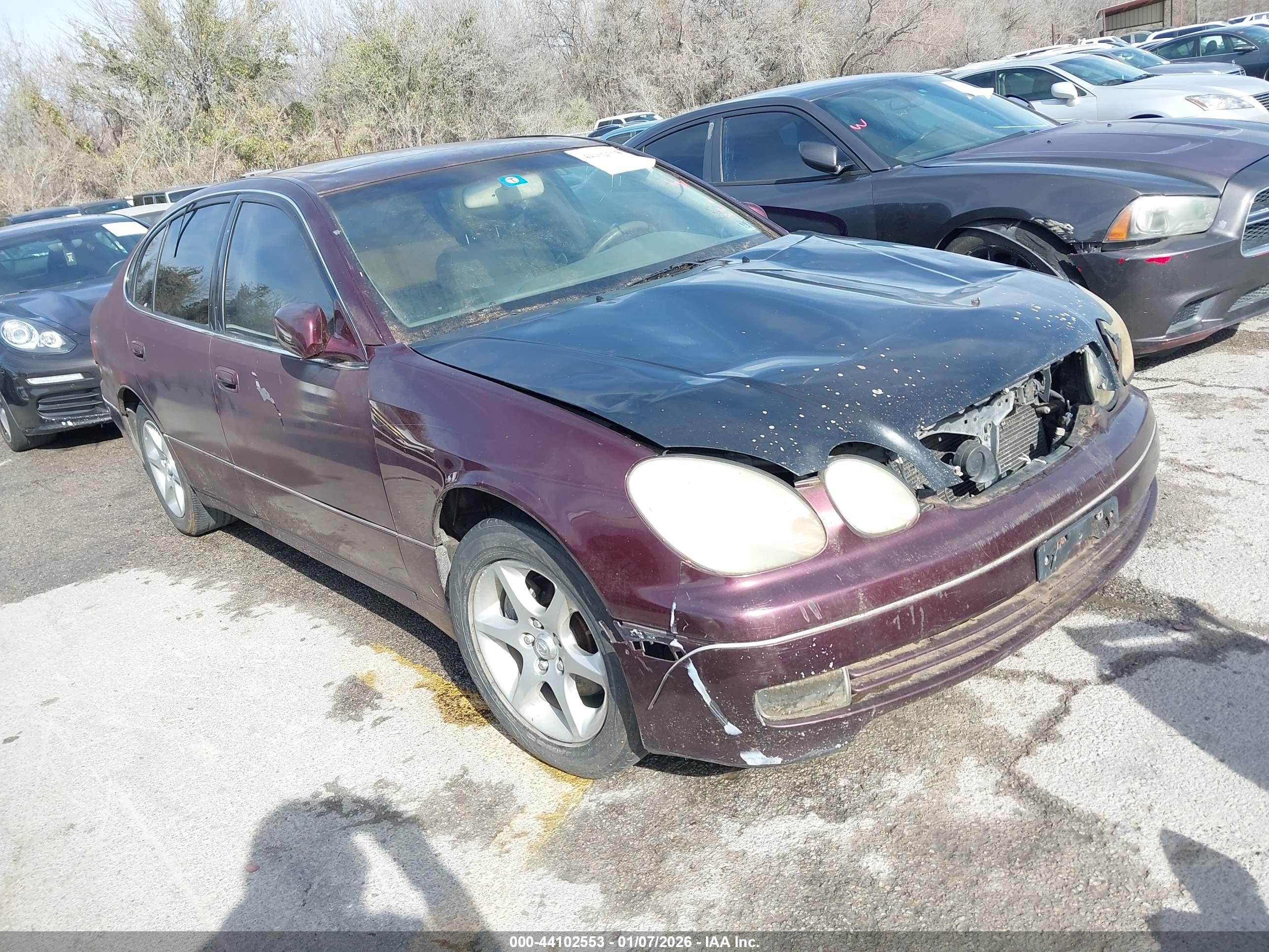 2004 Lexus Gs 430   Burgundy vin: JT8BL69S640014688