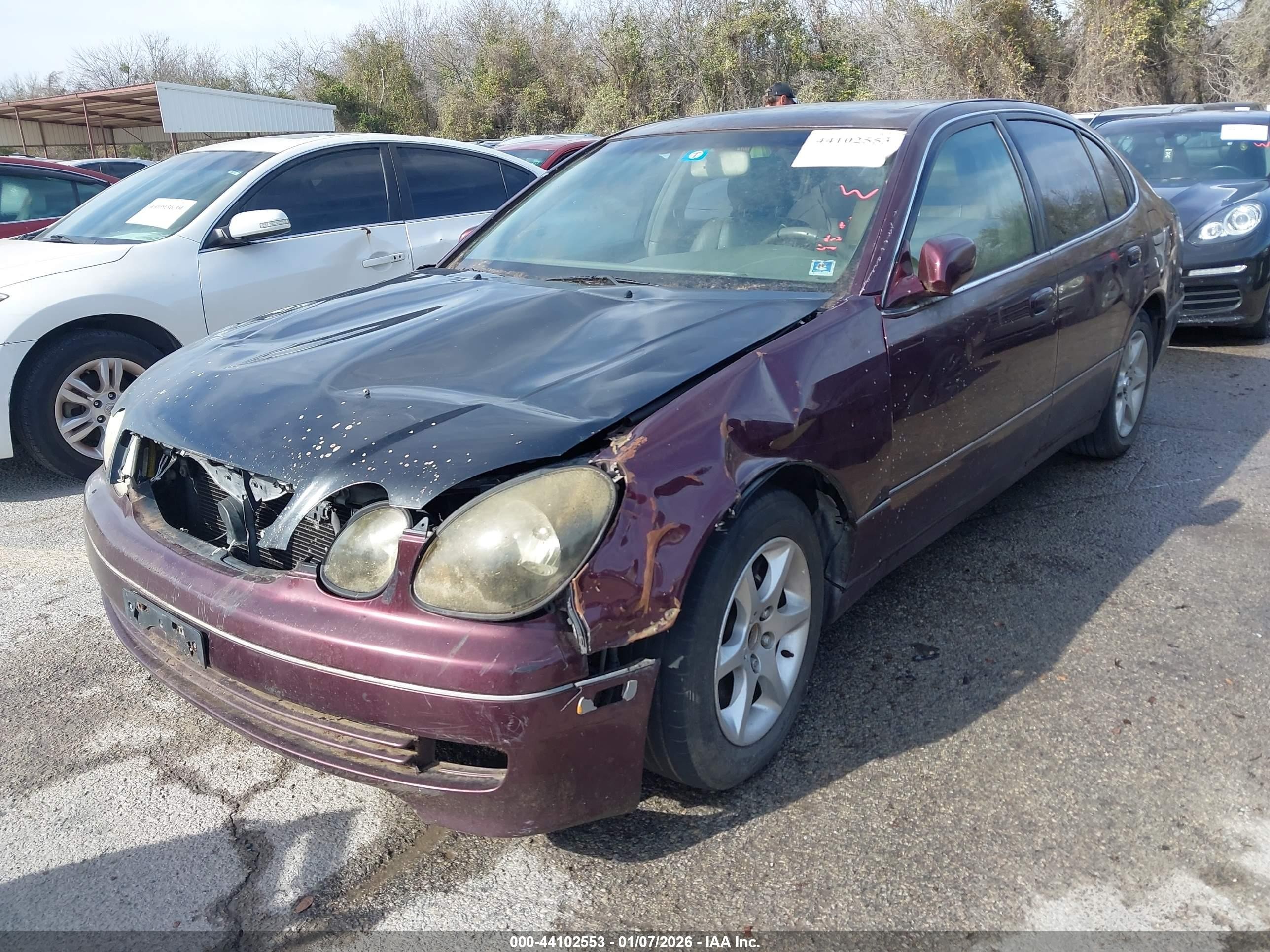 2004 Lexus Gs 430   Burgundy vin: JT8BL69S640014688
