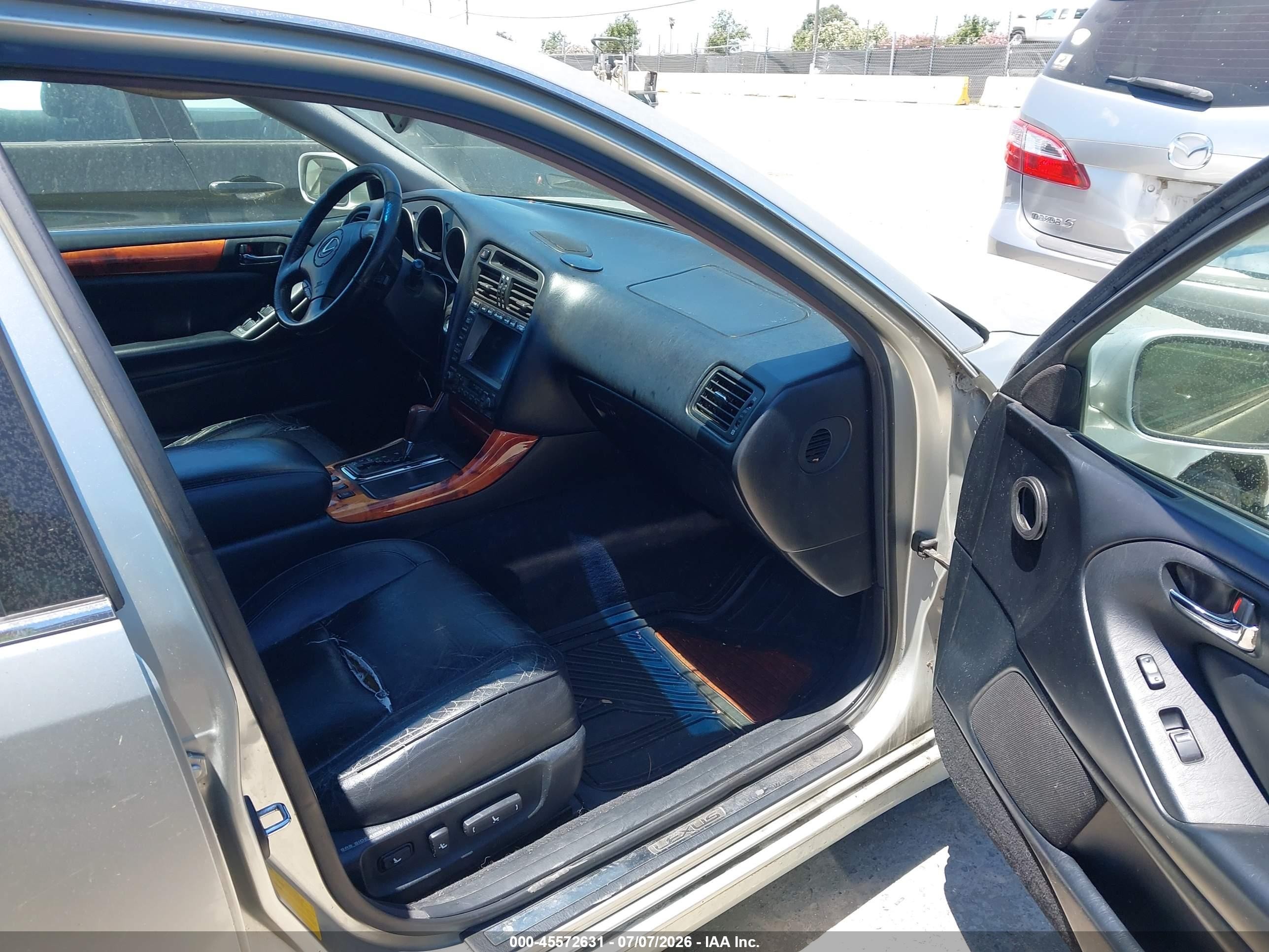 2002 Lexus Gs 430   Gray vin: JT8BL69S720009660