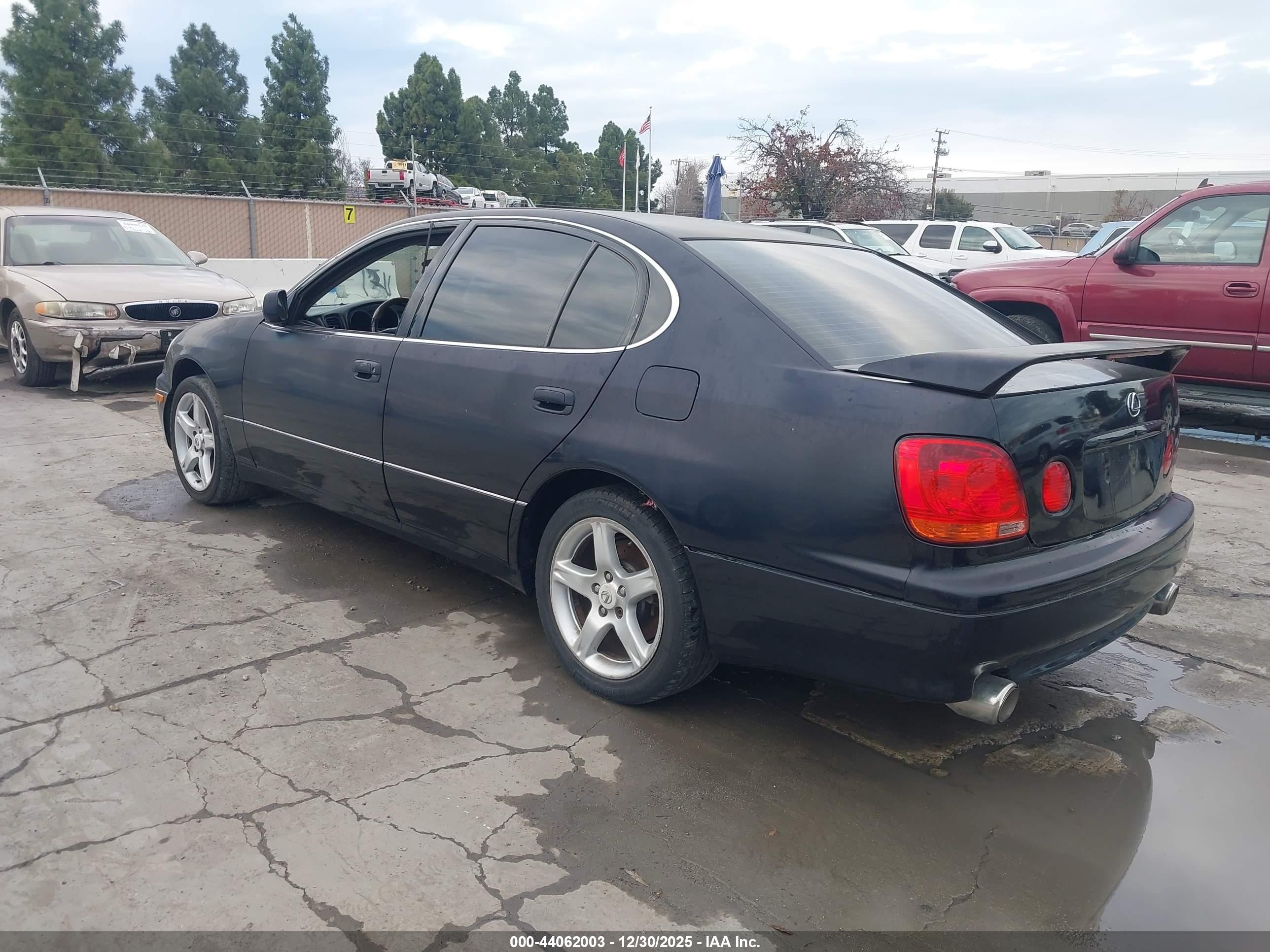 2002 Lexus Gs 430   Black vin: JT8BL69S720010713