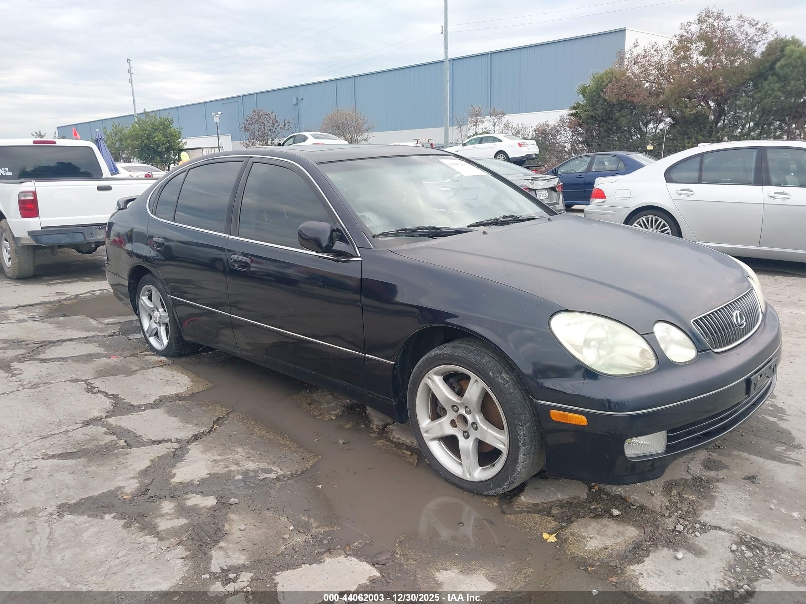 2002 Lexus Gs 430   Black vin: JT8BL69S720010713