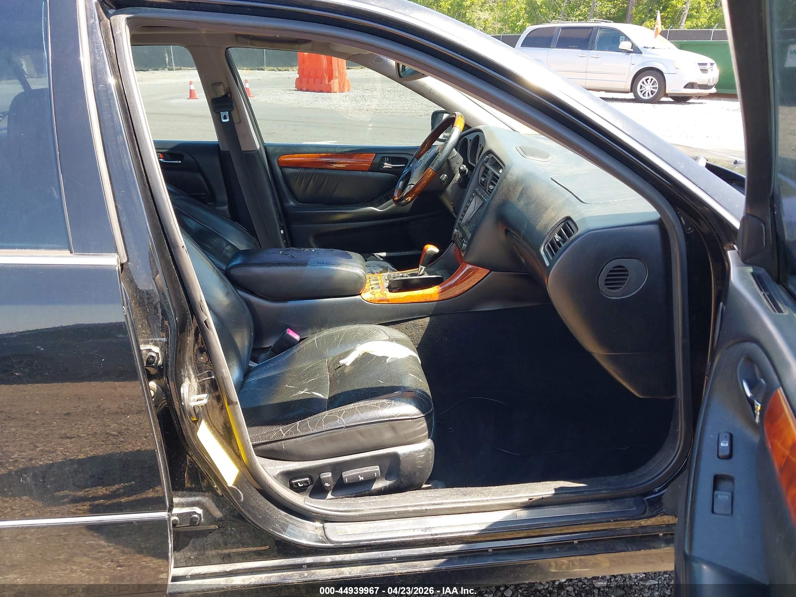 2004 Lexus Gs 430   Black vin: JT8BL69S740014523