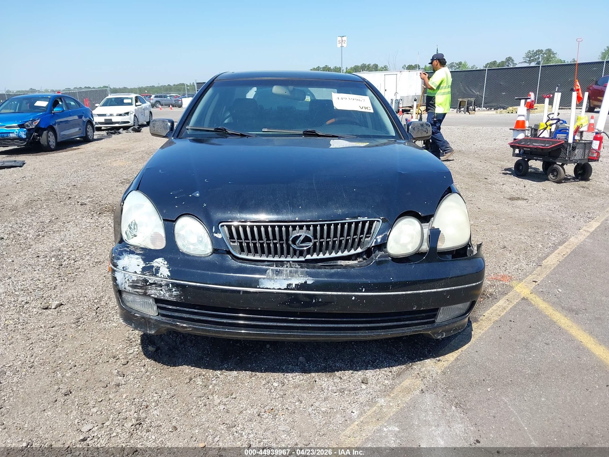 2004 Lexus Gs 430   Black vin: JT8BL69S740014523