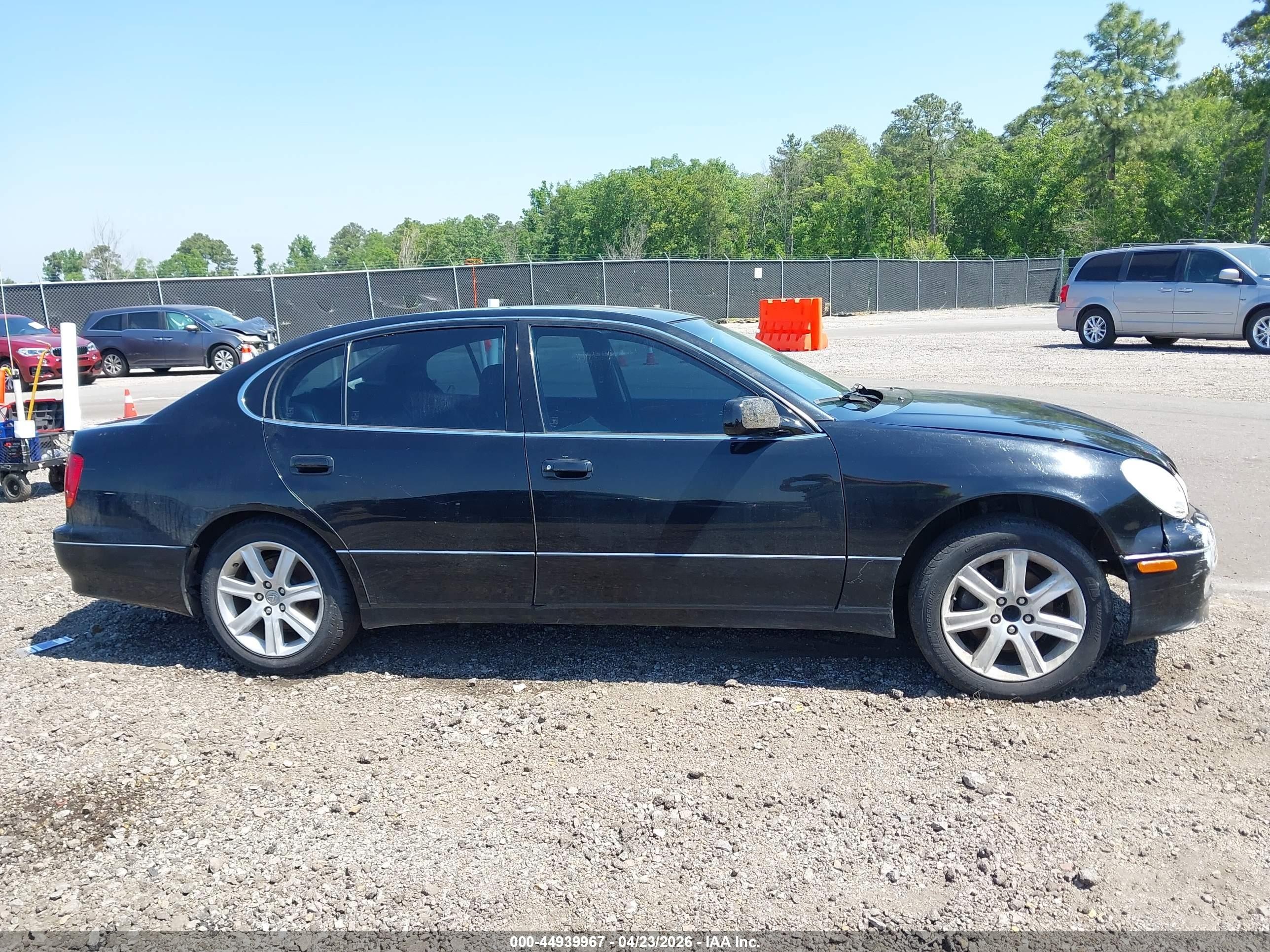 2004 Lexus Gs 430   Black vin: JT8BL69S740014523
