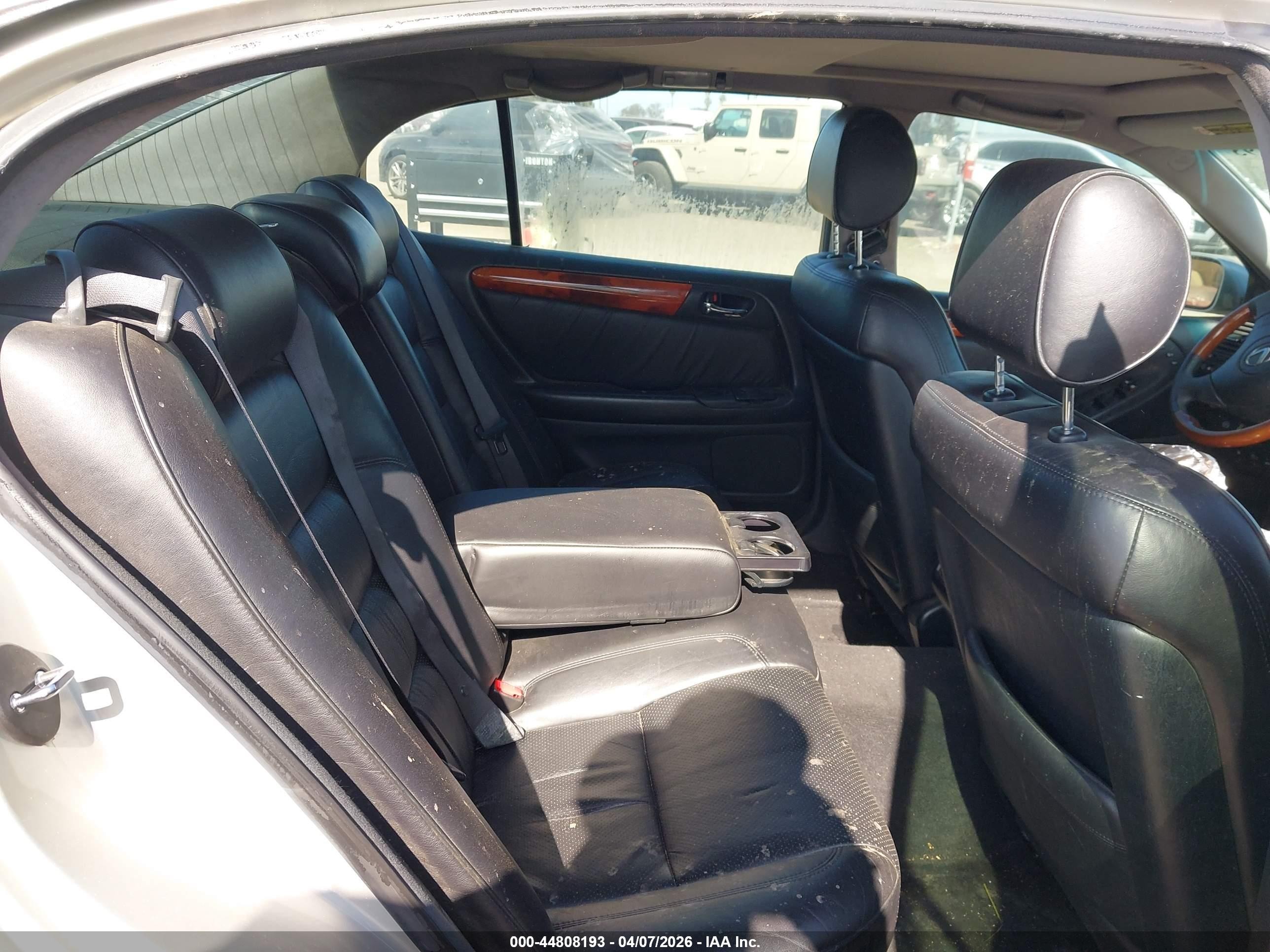 2004 Lexus Gs 430   Silver vin: JT8BL69S840015714