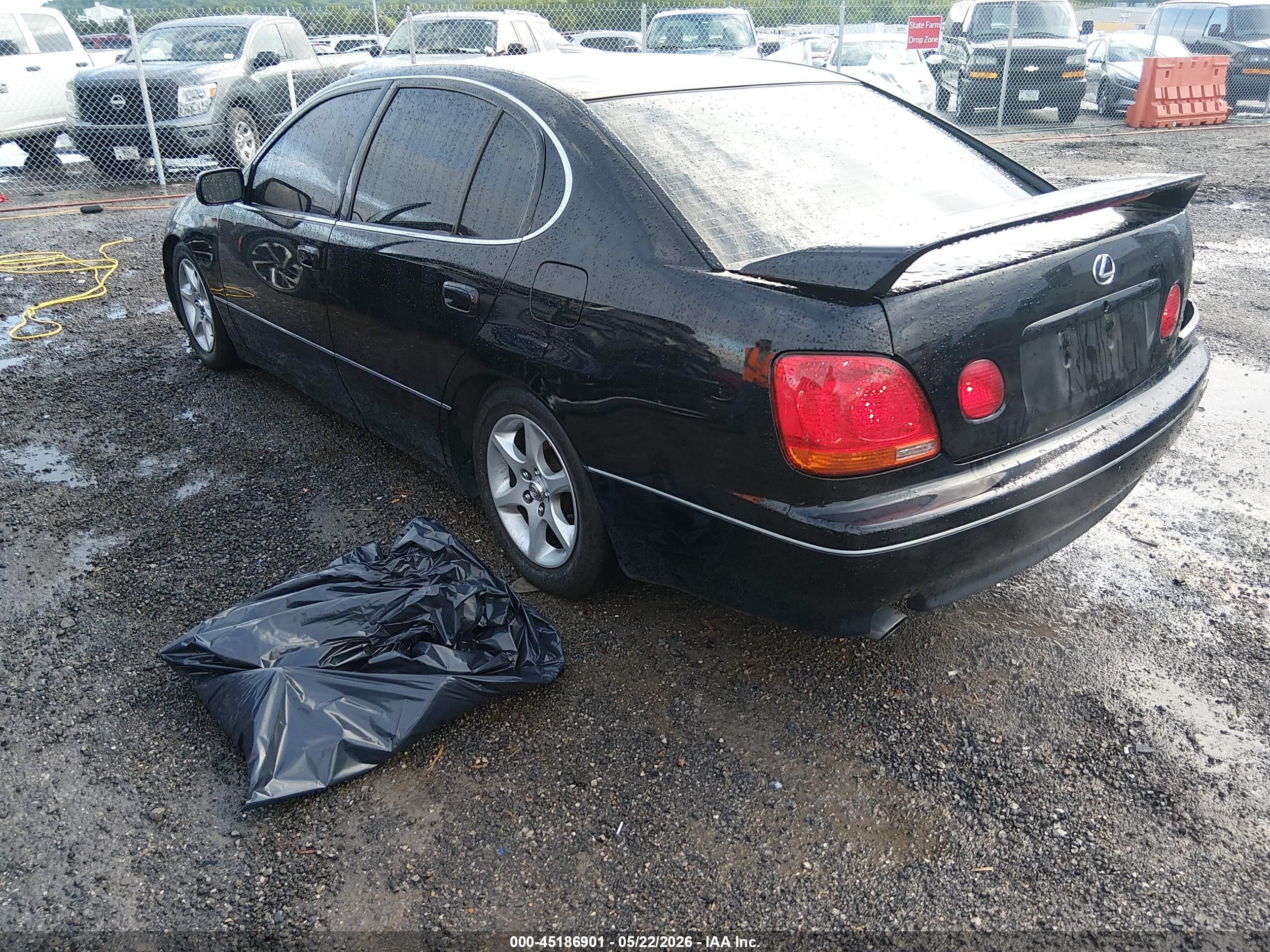 2002 Lexus Gs 430 Black vin: JT8BL69S920010342