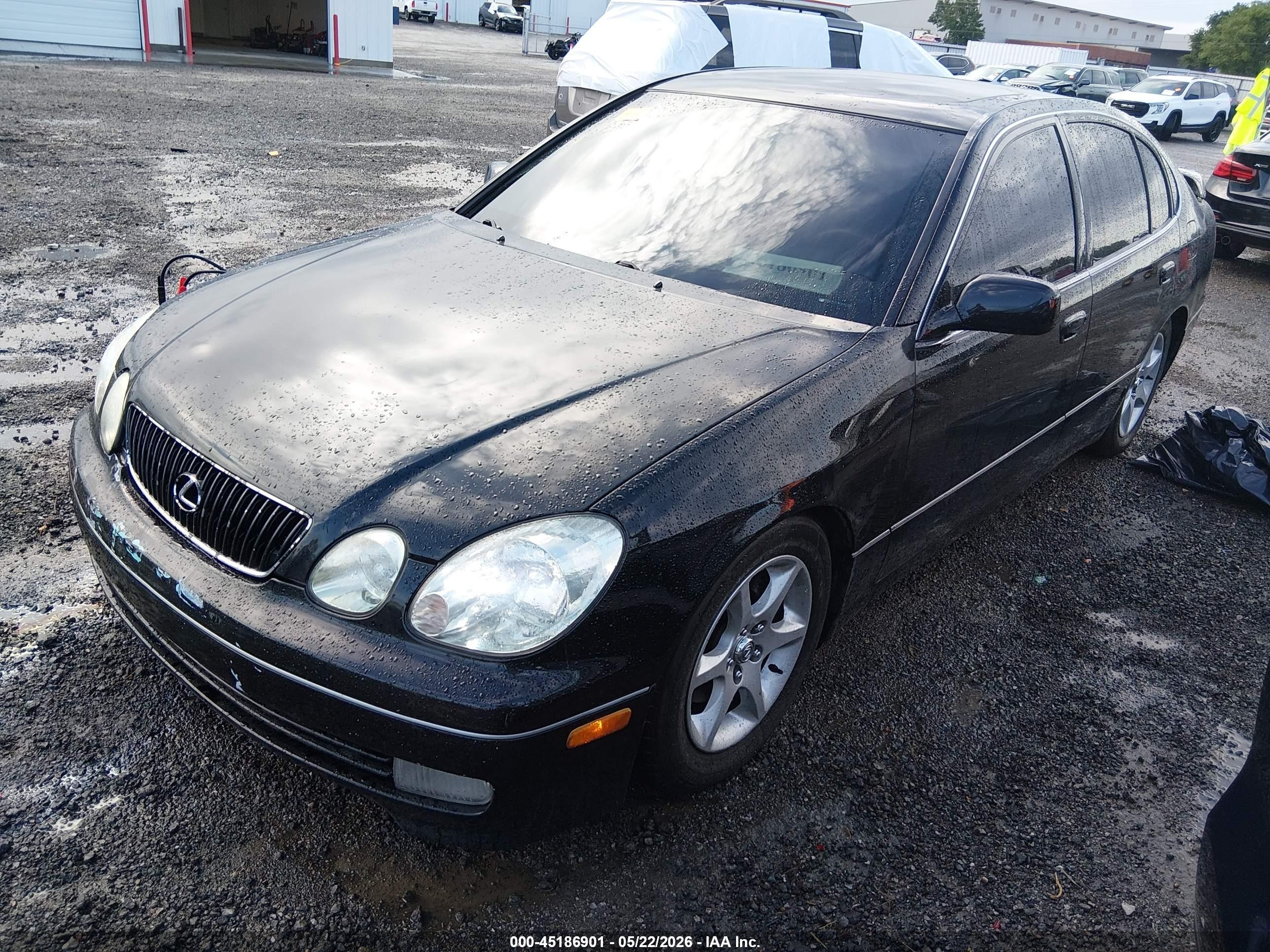 2002 Lexus Gs 430 Black vin: JT8BL69S920010342