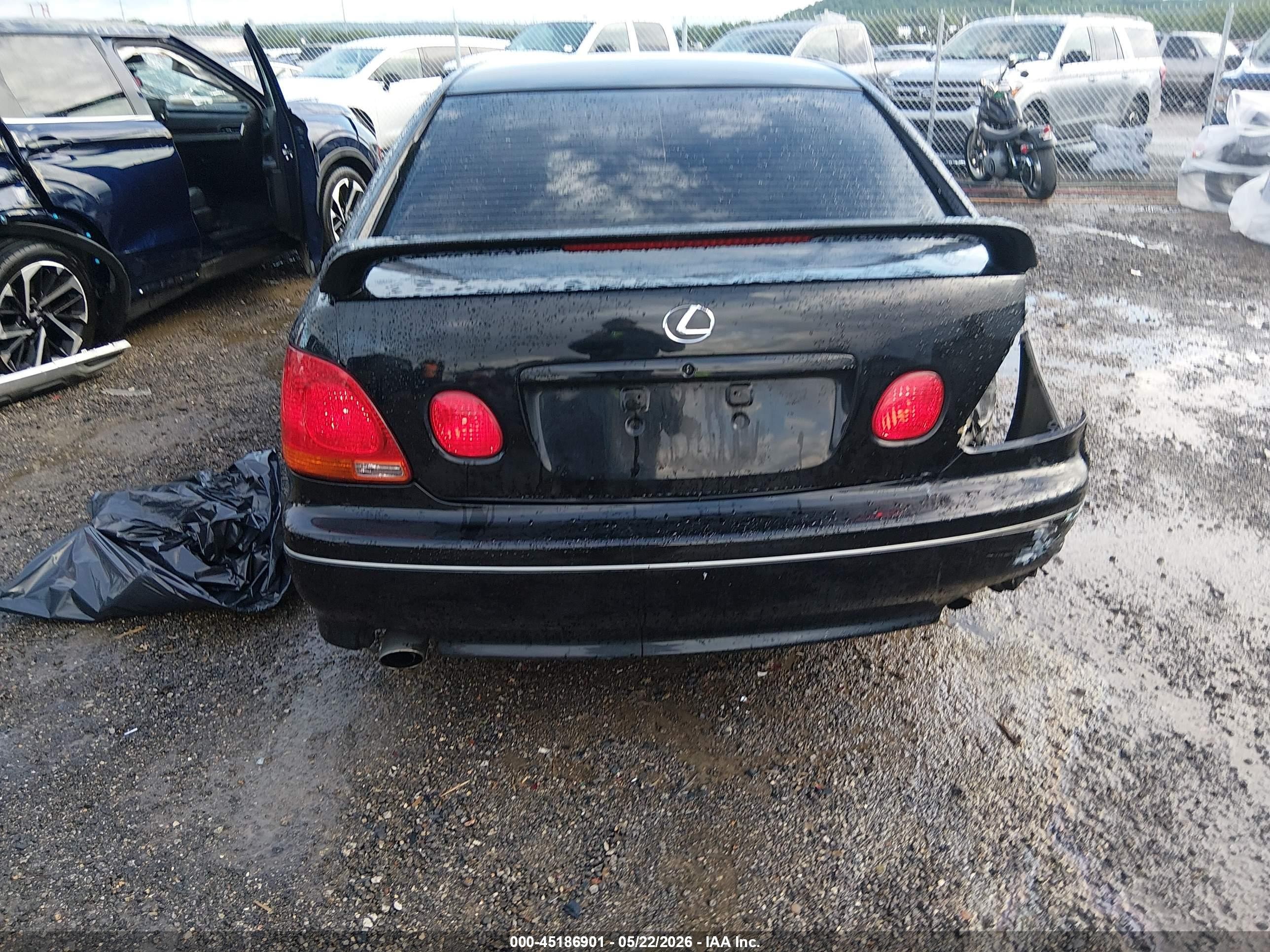 2002 Lexus Gs 430 Black vin: JT8BL69S920010342