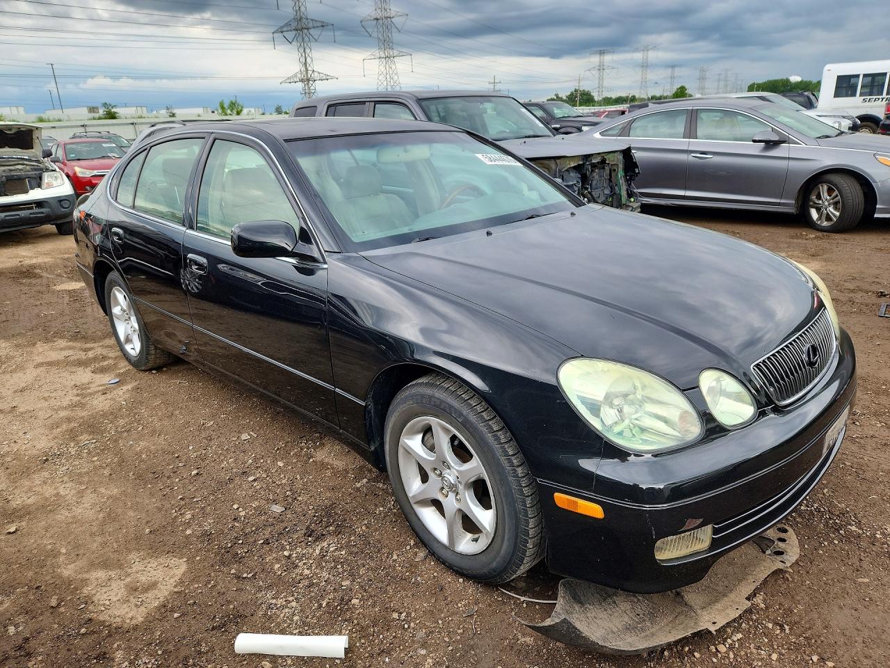2004 Lexus Gs 430 Black vin: JT8BL69S940014684