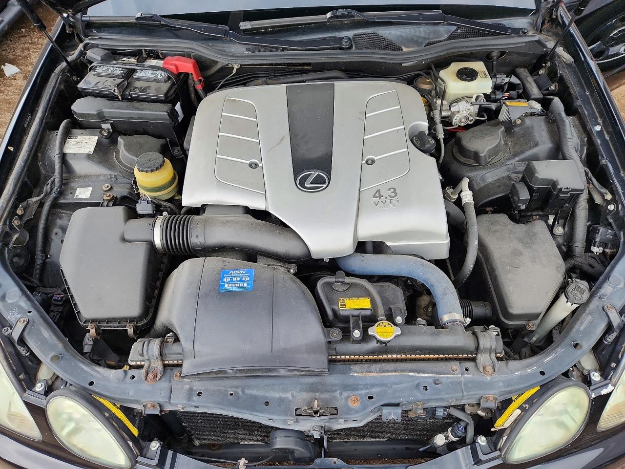 2004 Lexus Gs 430 Black vin: JT8BL69S940014684