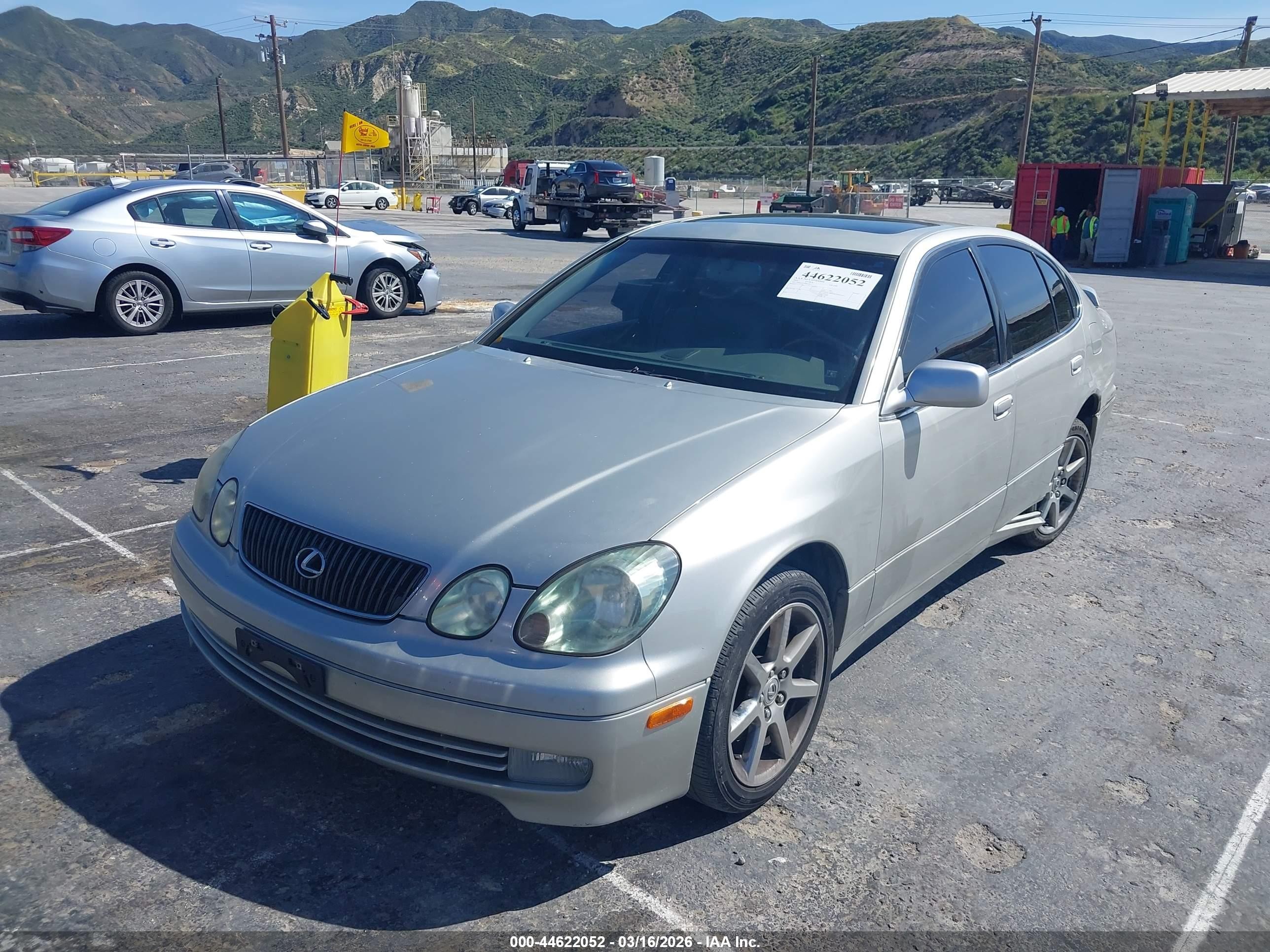 2004 Lexus Gs 430   Silver vin: JT8BL69S940015852