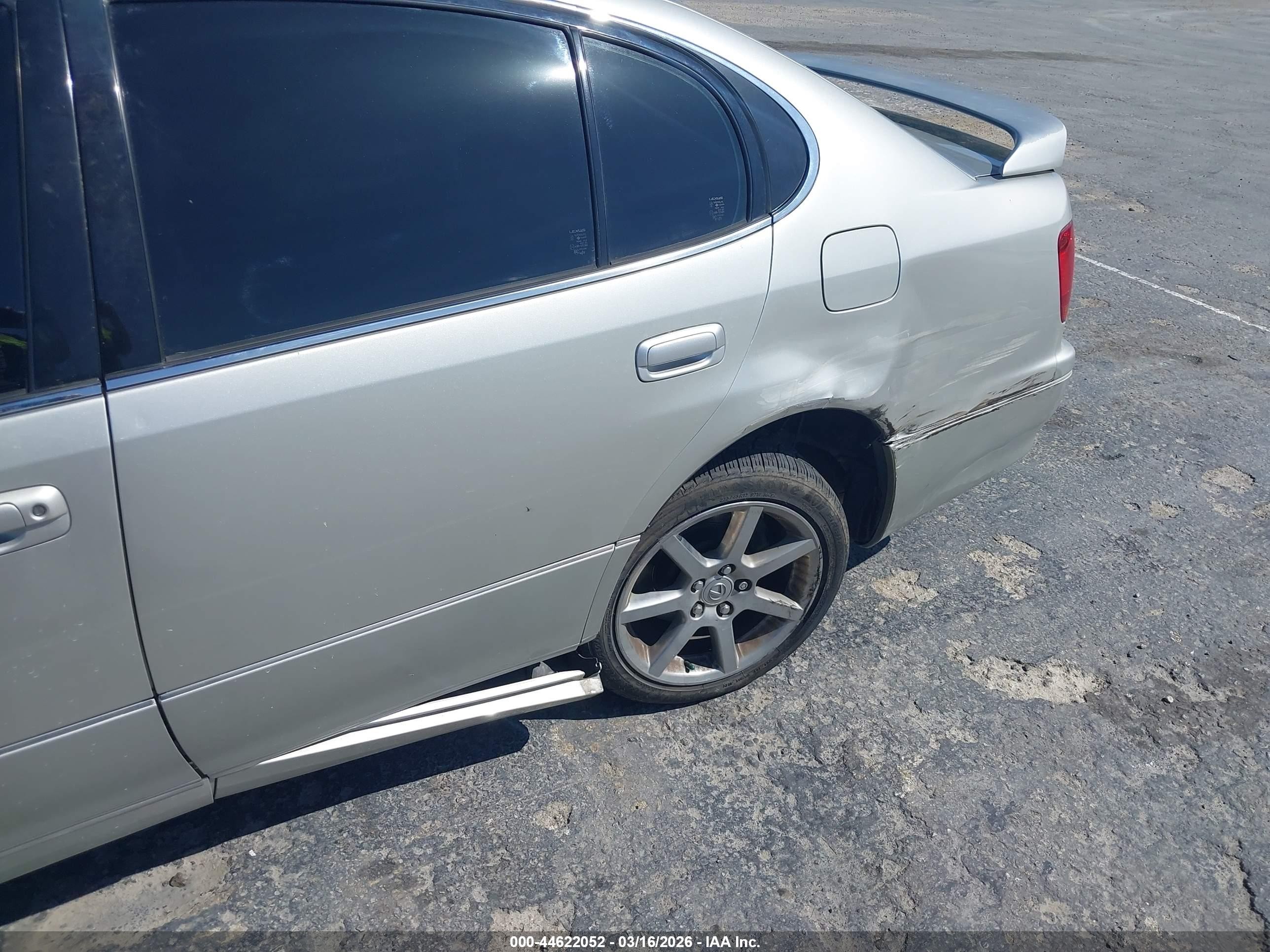 2004 Lexus Gs 430   Silver vin: JT8BL69S940015852