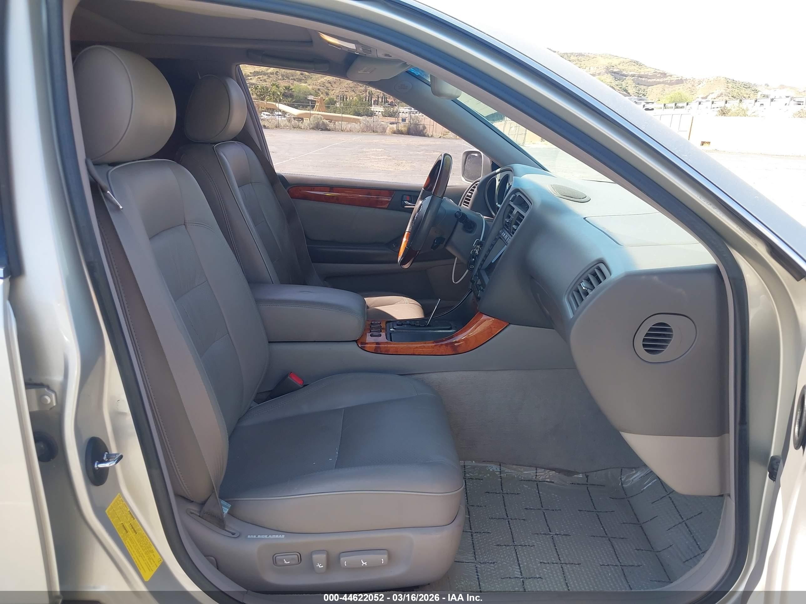 2004 Lexus Gs 430   Silver vin: JT8BL69S940015852