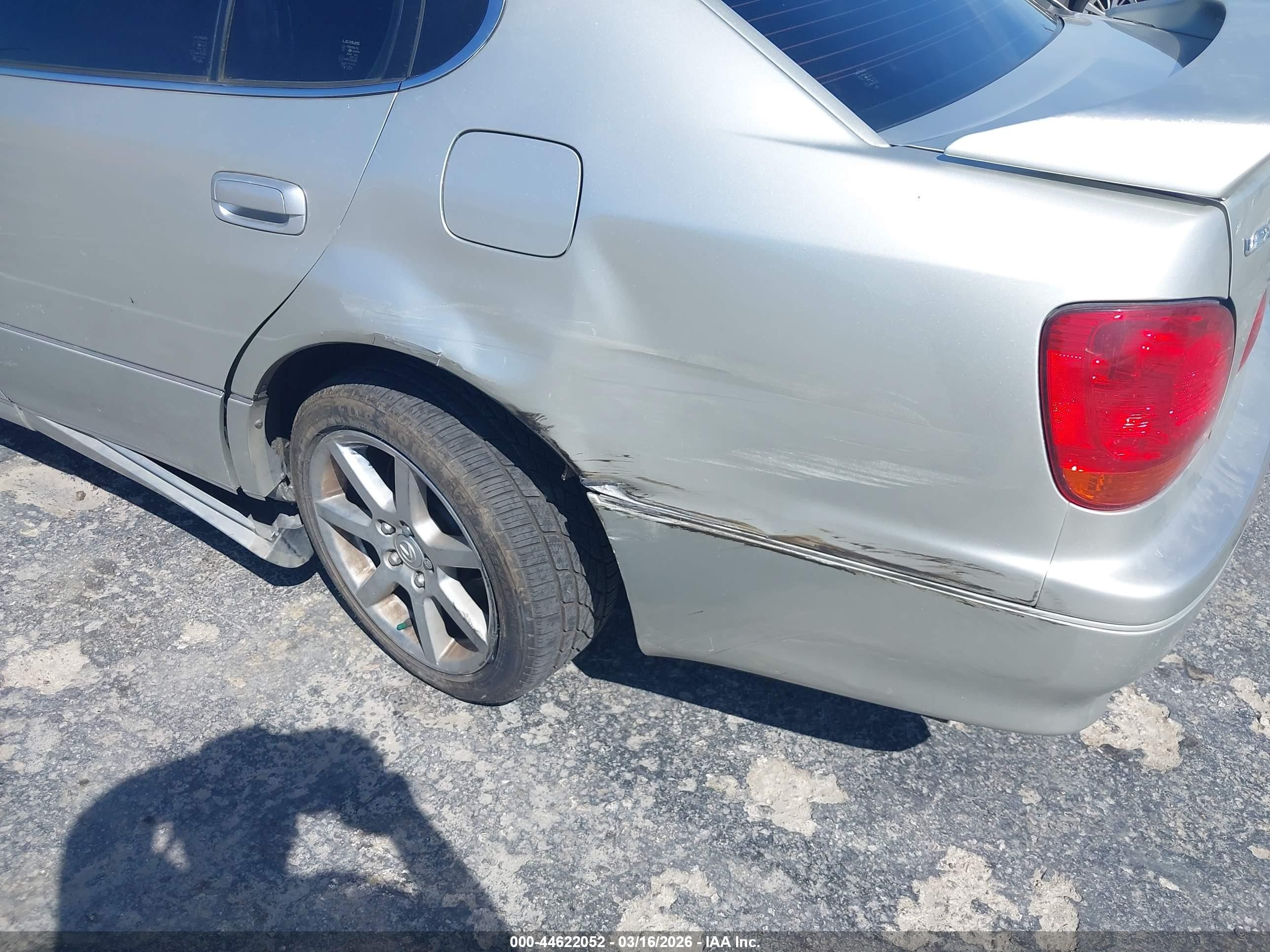 2004 Lexus Gs 430   Silver vin: JT8BL69S940015852