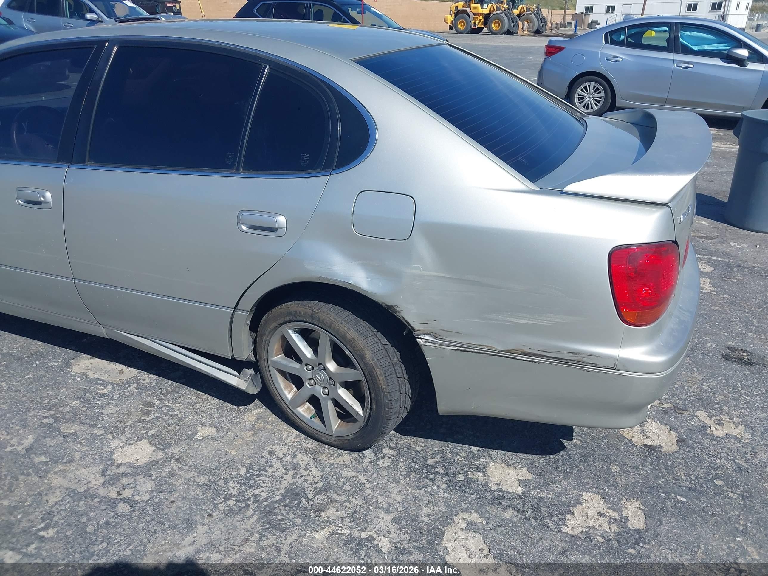 2004 Lexus Gs 430   Silver vin: JT8BL69S940015852