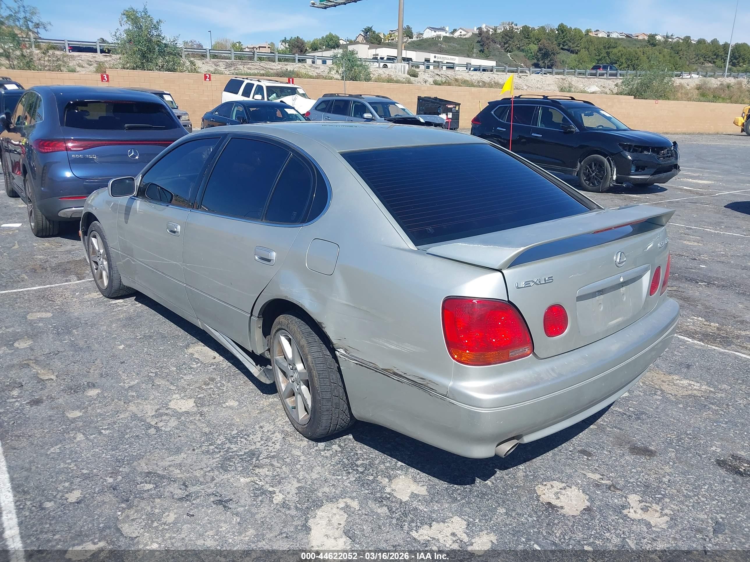 2004 Lexus Gs 430   Silver vin: JT8BL69S940015852