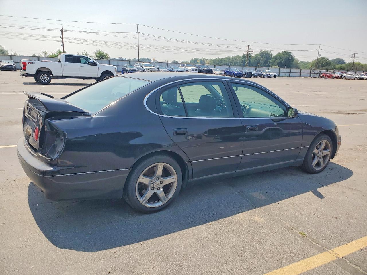 2002 Lexus Gs 430 Black vin: JT8BL69SX20008485