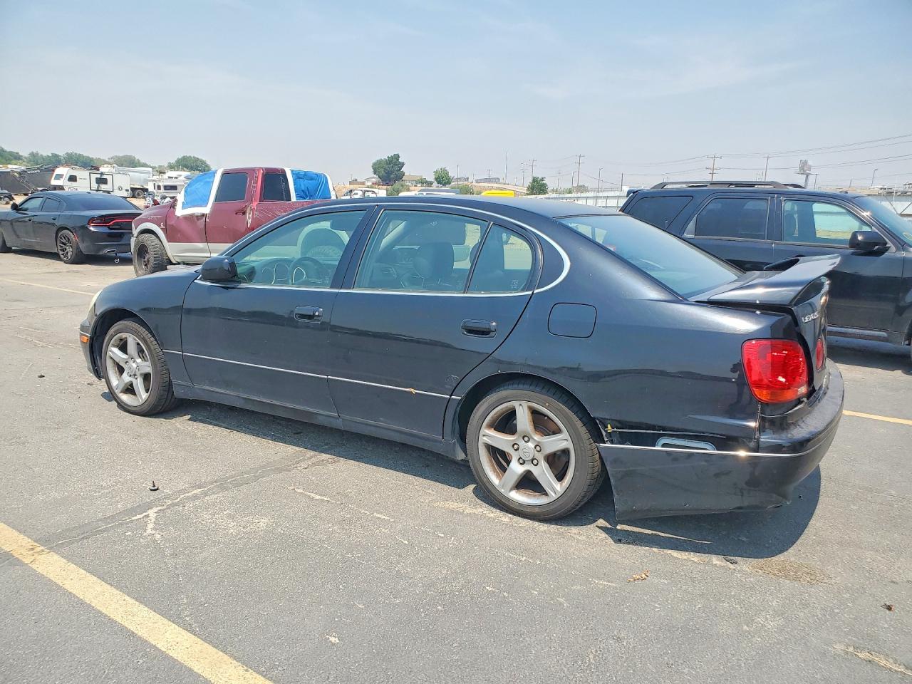 2002 Lexus Gs 430 Black vin: JT8BL69SX20008485