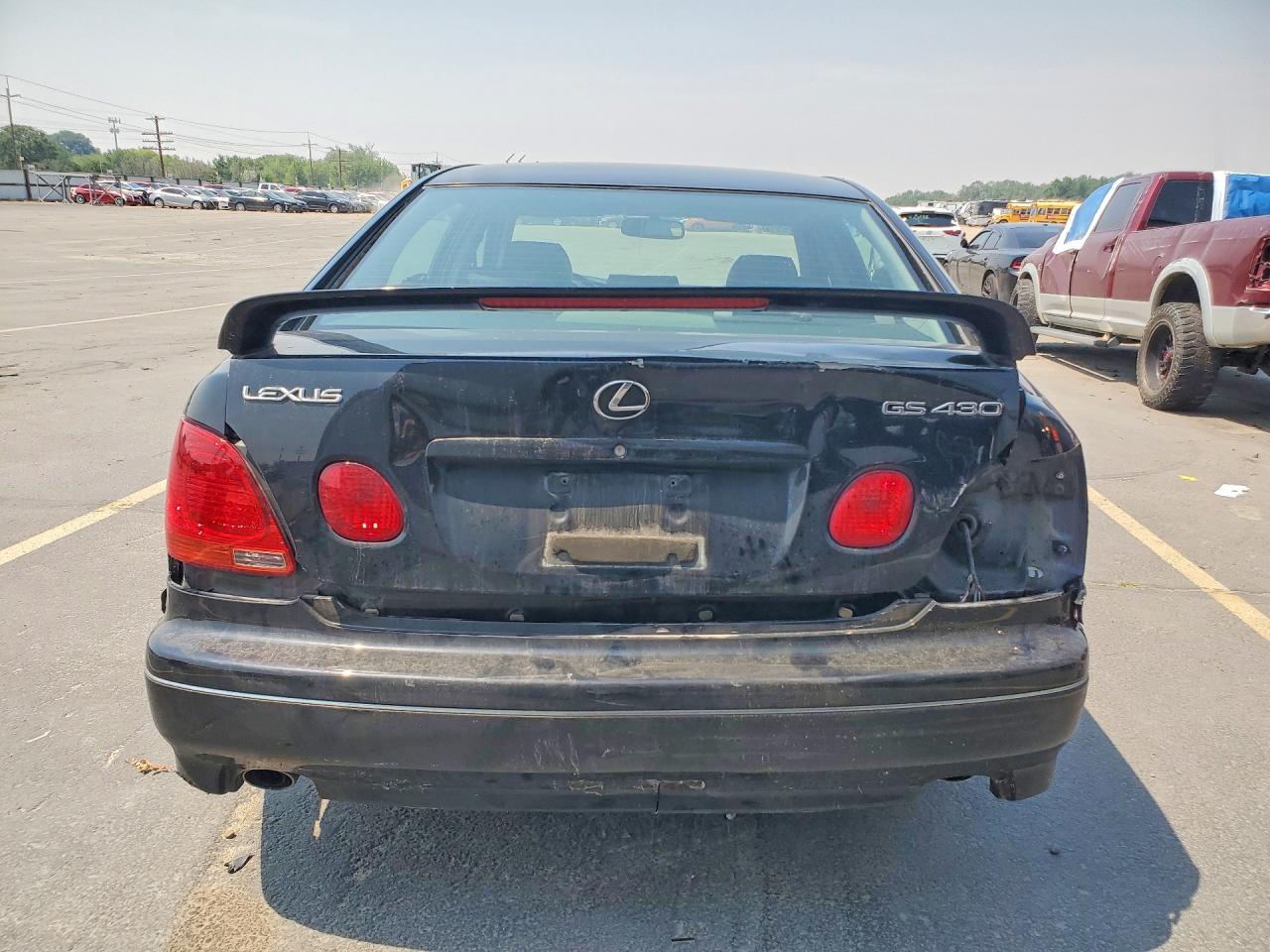 2002 Lexus Gs 430 Black vin: JT8BL69SX20008485