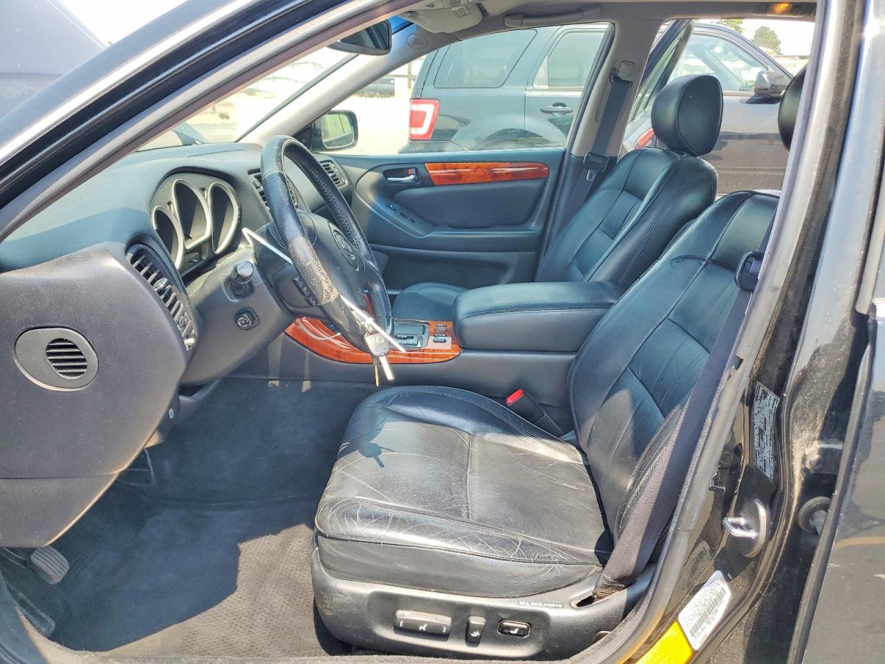 2002 Lexus Gs 430 Black vin: JT8BL69SX20008485