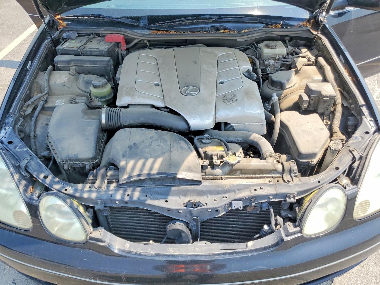 2002 Lexus Gs 430 Black vin: JT8BL69SX20008485