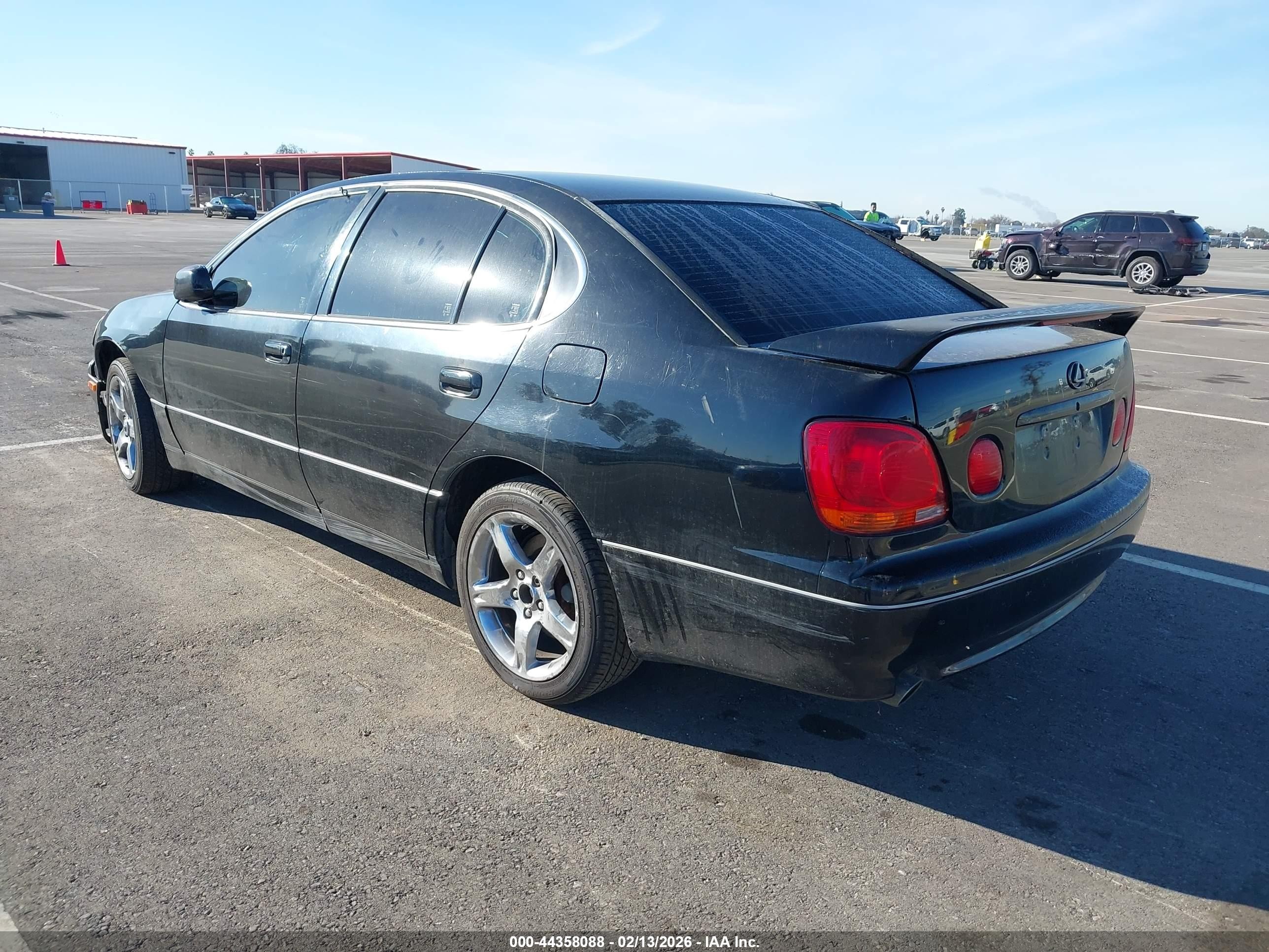 2002 Lexus Gs 430   Black vin: JT8BL69SX20010365