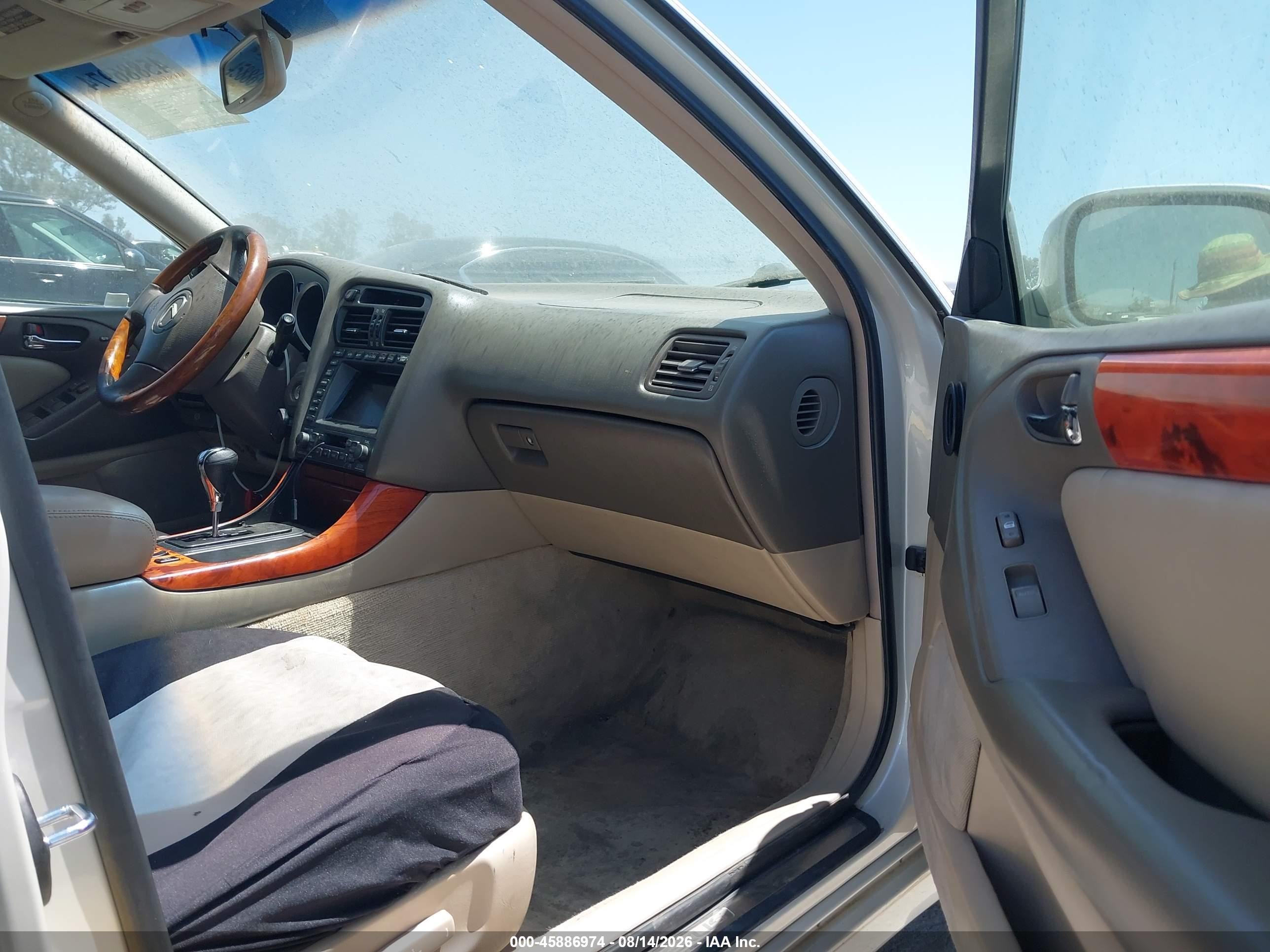 2003 Lexus Gs 430   Silver vin: JT8BL69SX30012232