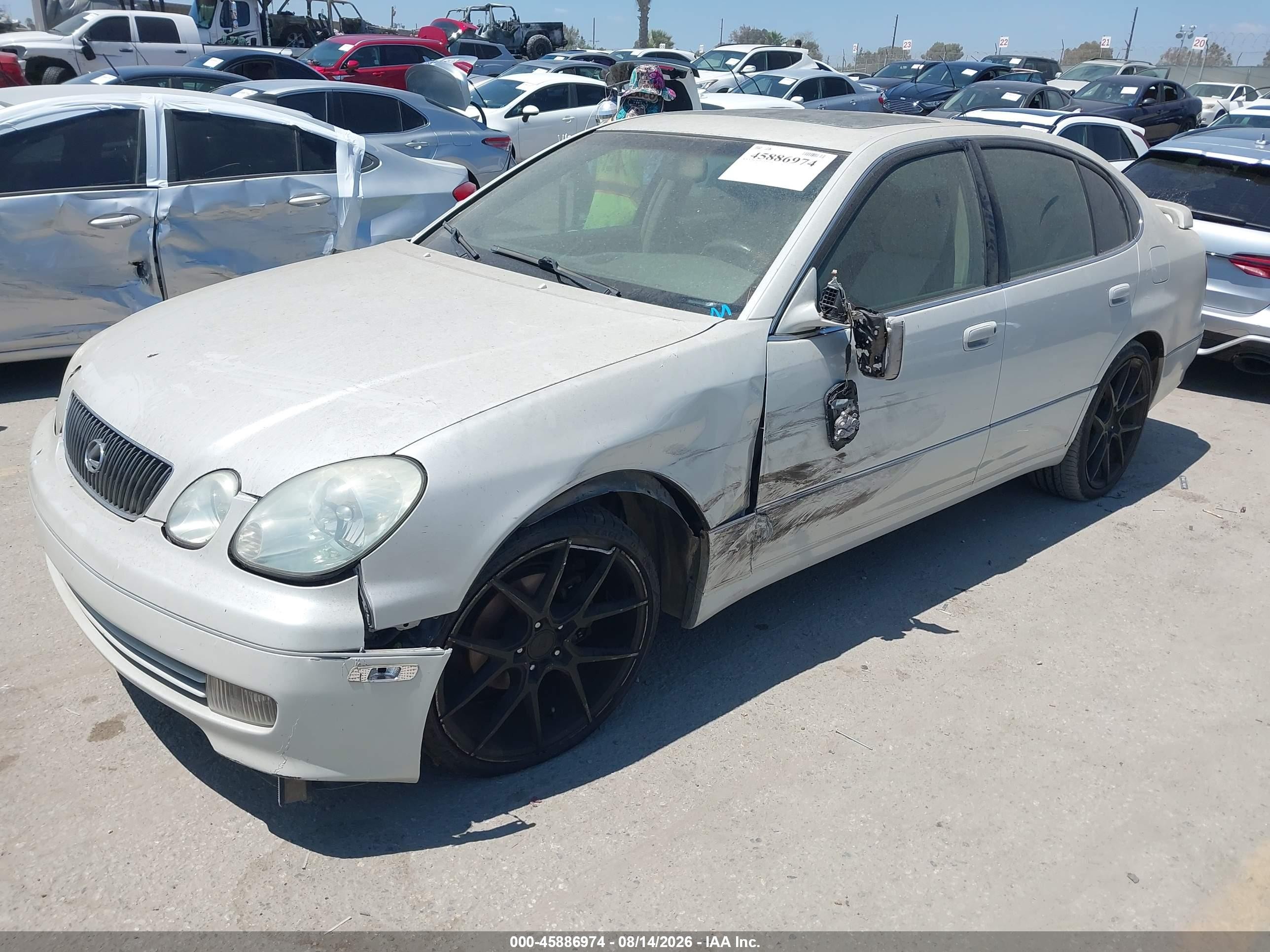 2003 Lexus Gs 430   Silver vin: JT8BL69SX30012232