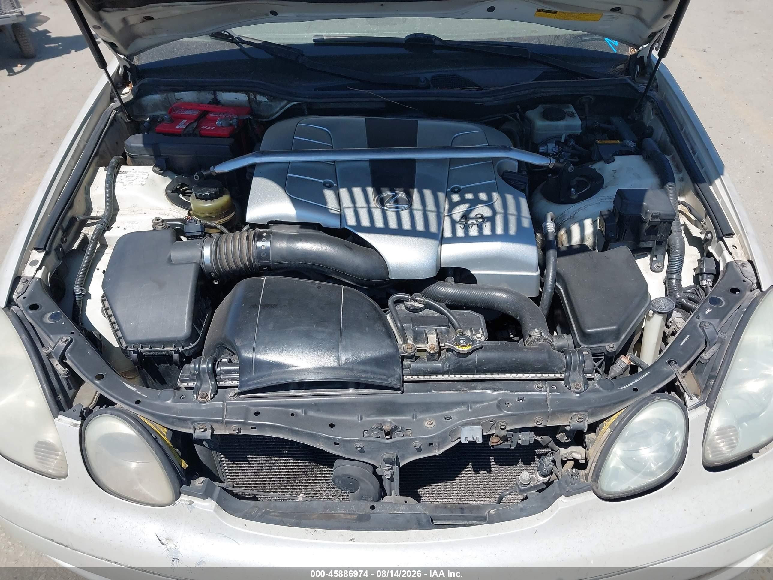 2003 Lexus Gs 430   Silver vin: JT8BL69SX30012232