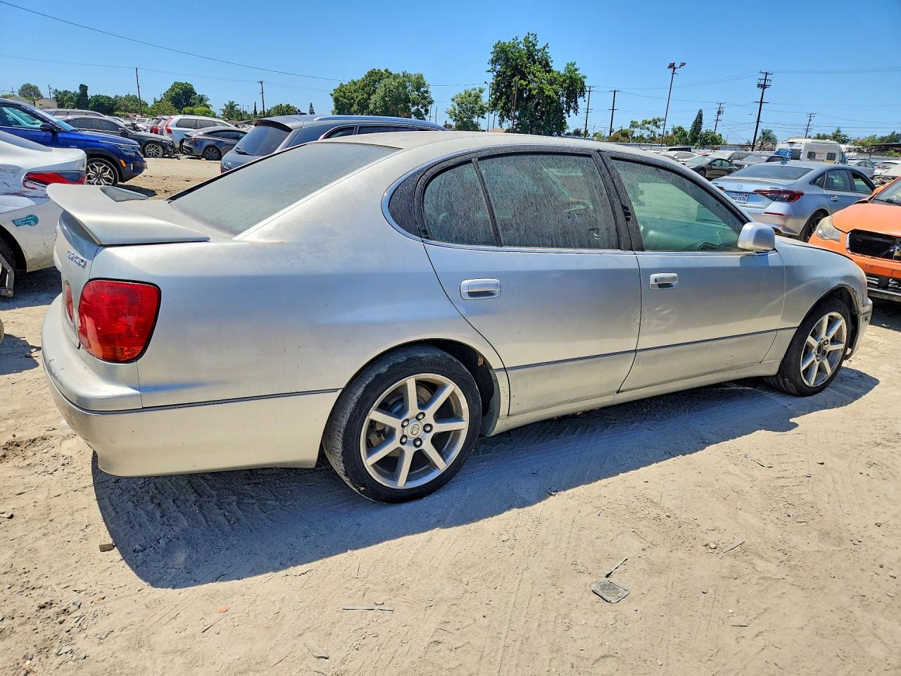2003 Lexus Gs 430 Silver vin: JT8BL69SX30012652