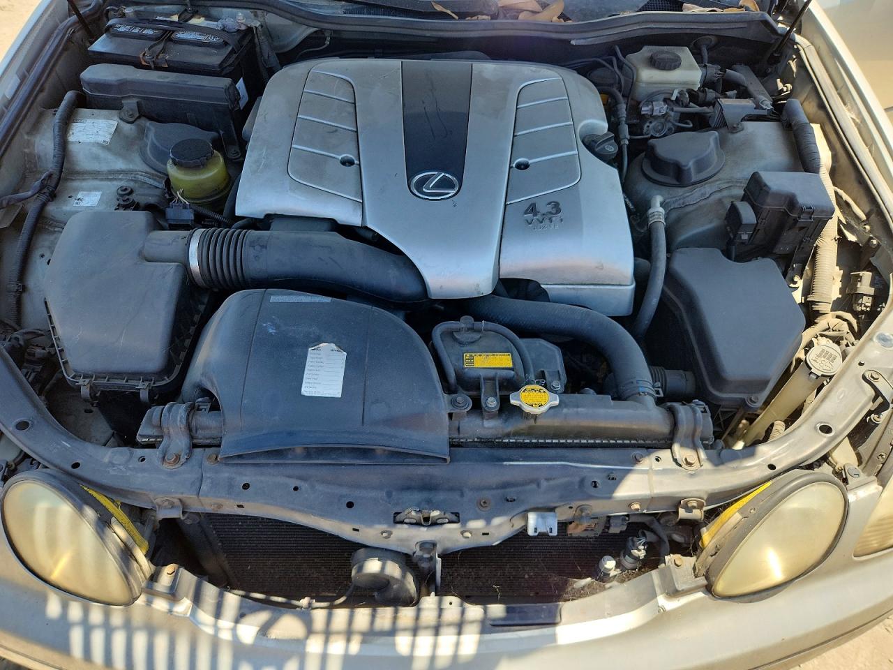 2003 Lexus Gs 430 Silver vin: JT8BL69SX30012652