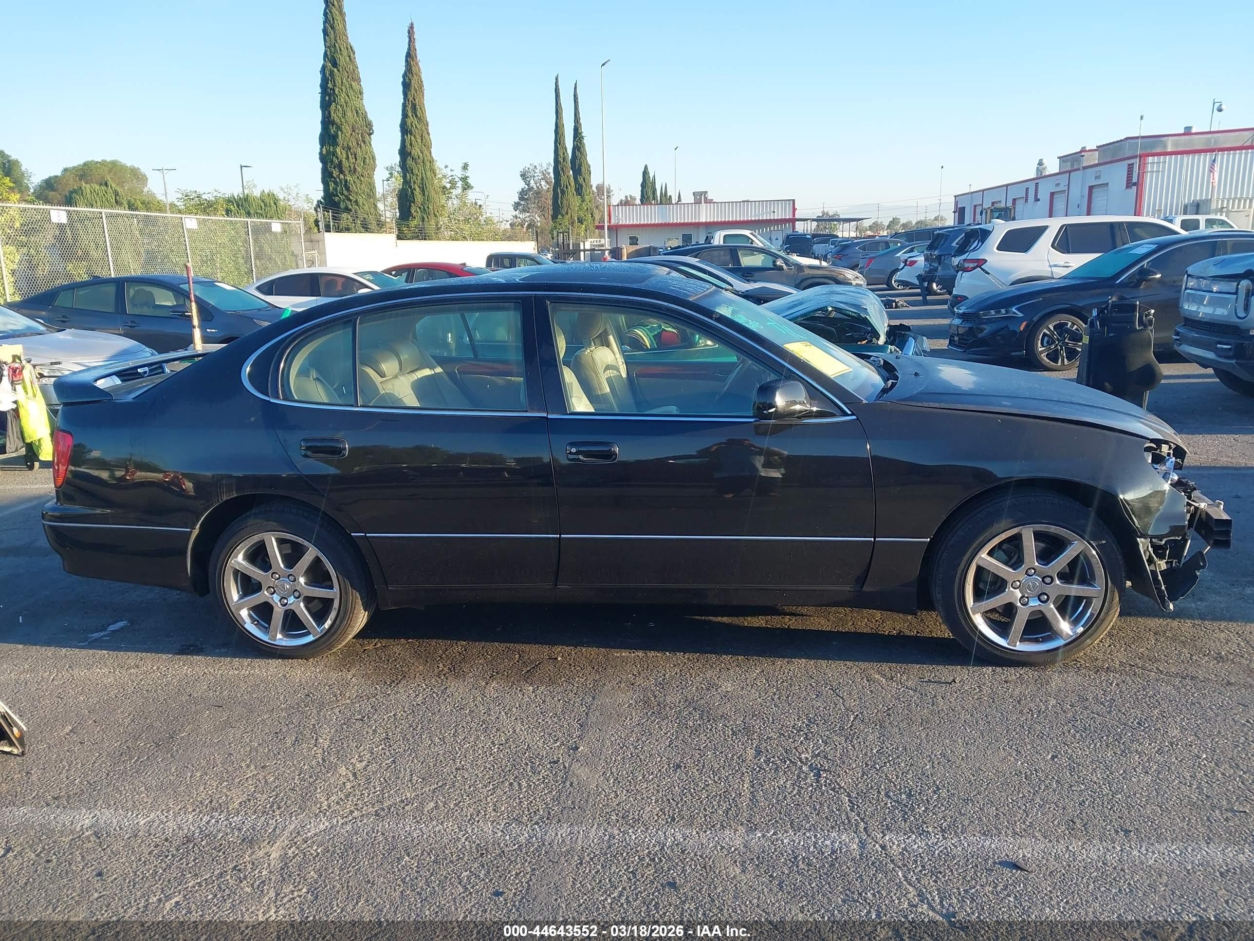 2003 Lexus Gs 430   Black vin: JT8BL69SX30013297