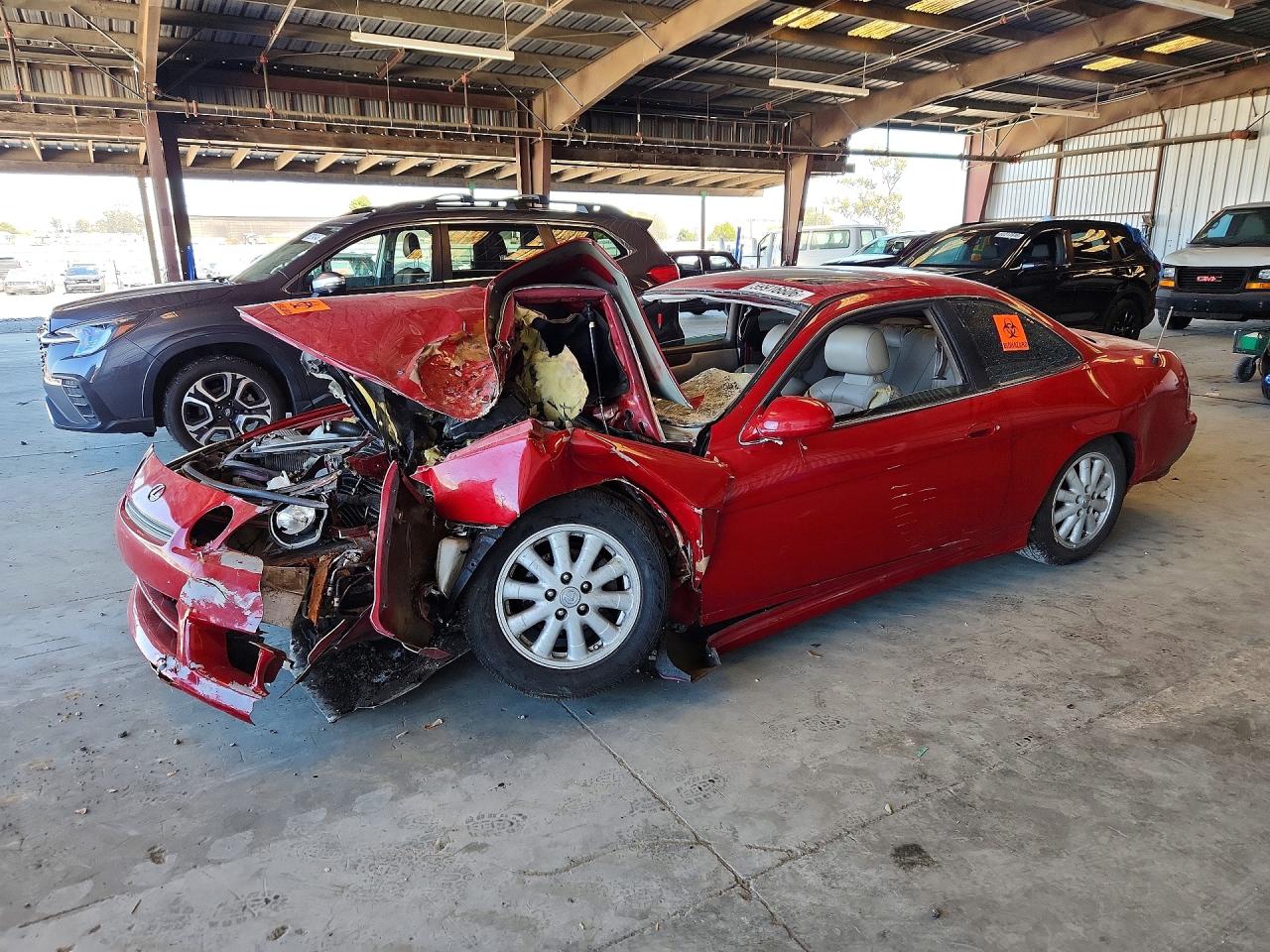 1997 Lexus Sc 300 Red vin: JT8CD32Z0V0040275