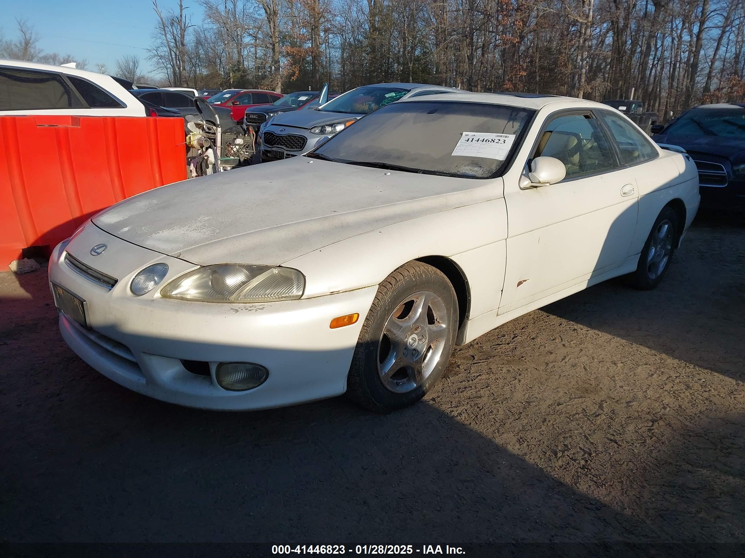 1997 Lexus Sc 300   Белый vin: JT8CD32Z4V0040389