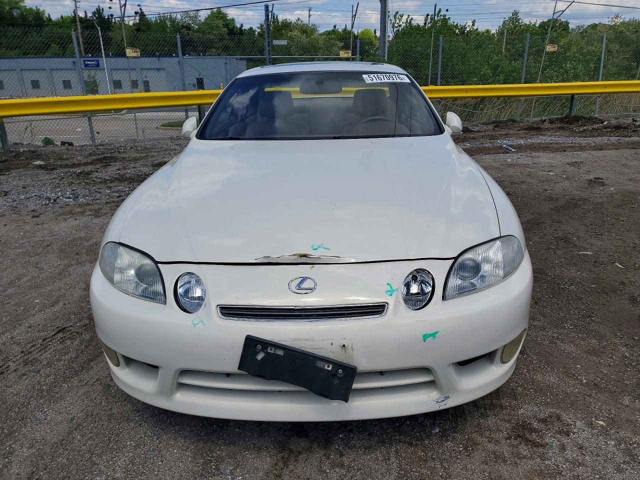 2000 Lexus Sc 300 White vin: JT8CD32Z4Y1007505