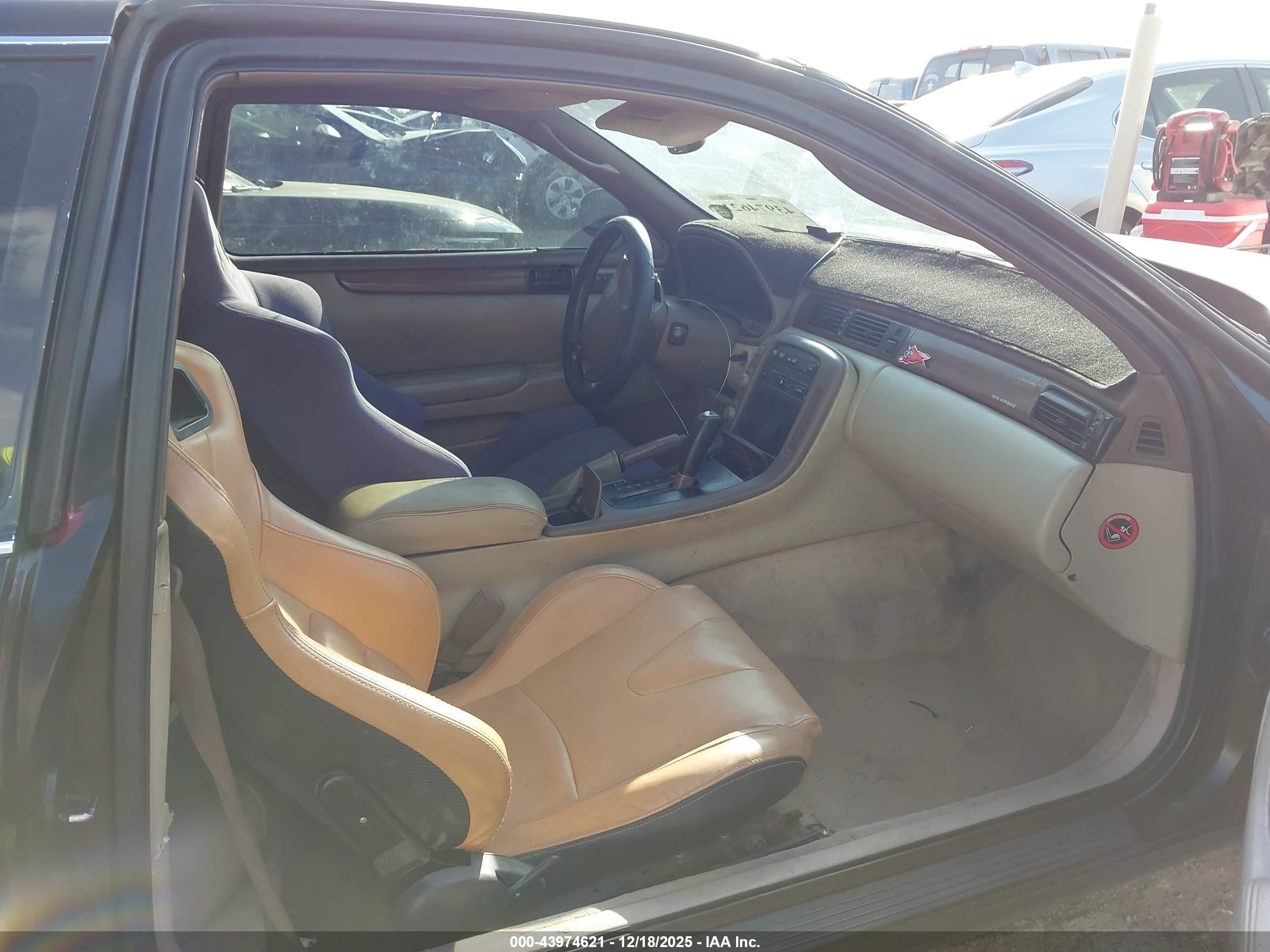 1996 Lexus Sc 300 Black vin: JT8CD32Z6T0033859