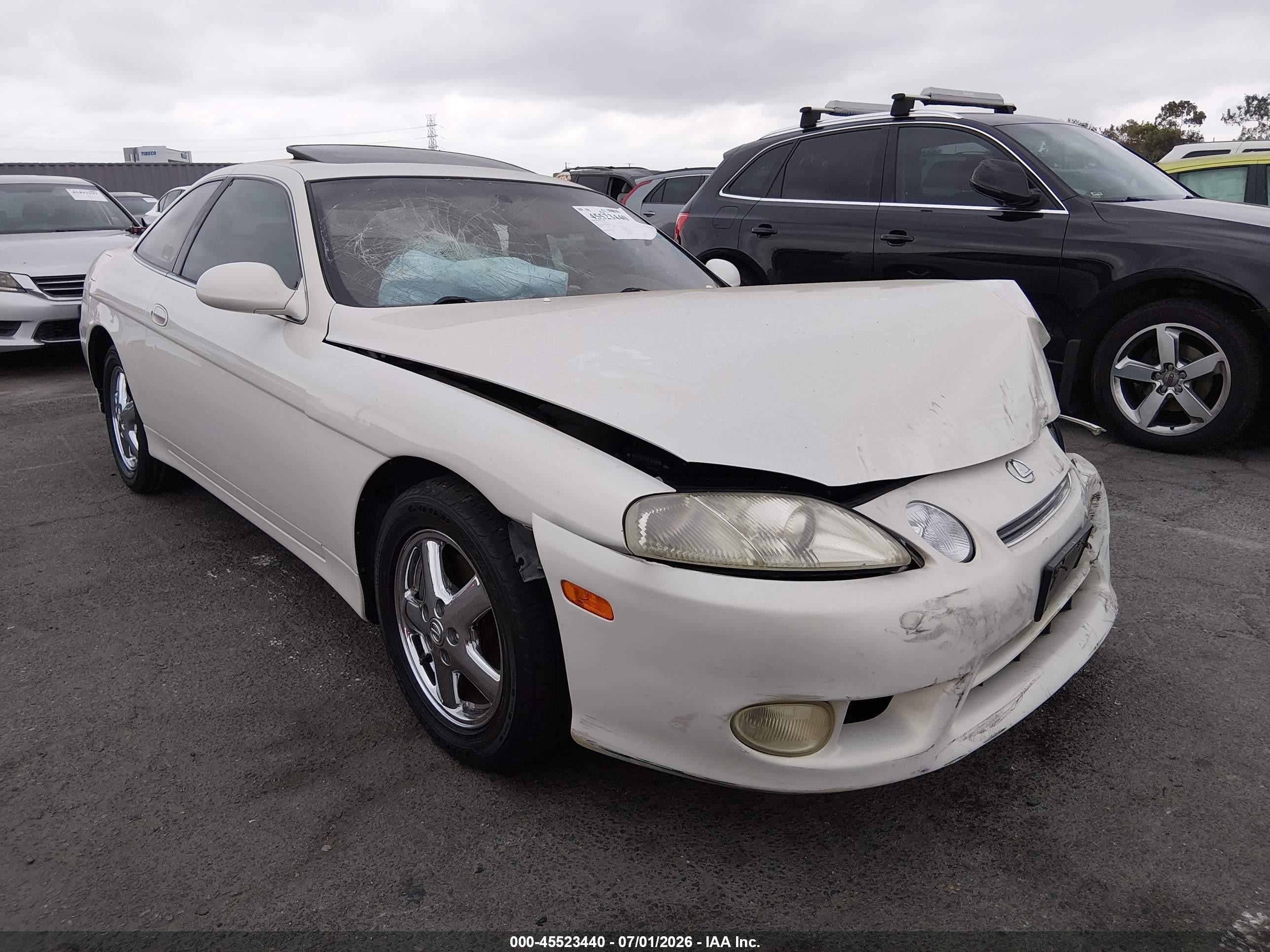 1999 Lexus Sc 300   White vin: JT8CD32Z6X1005589