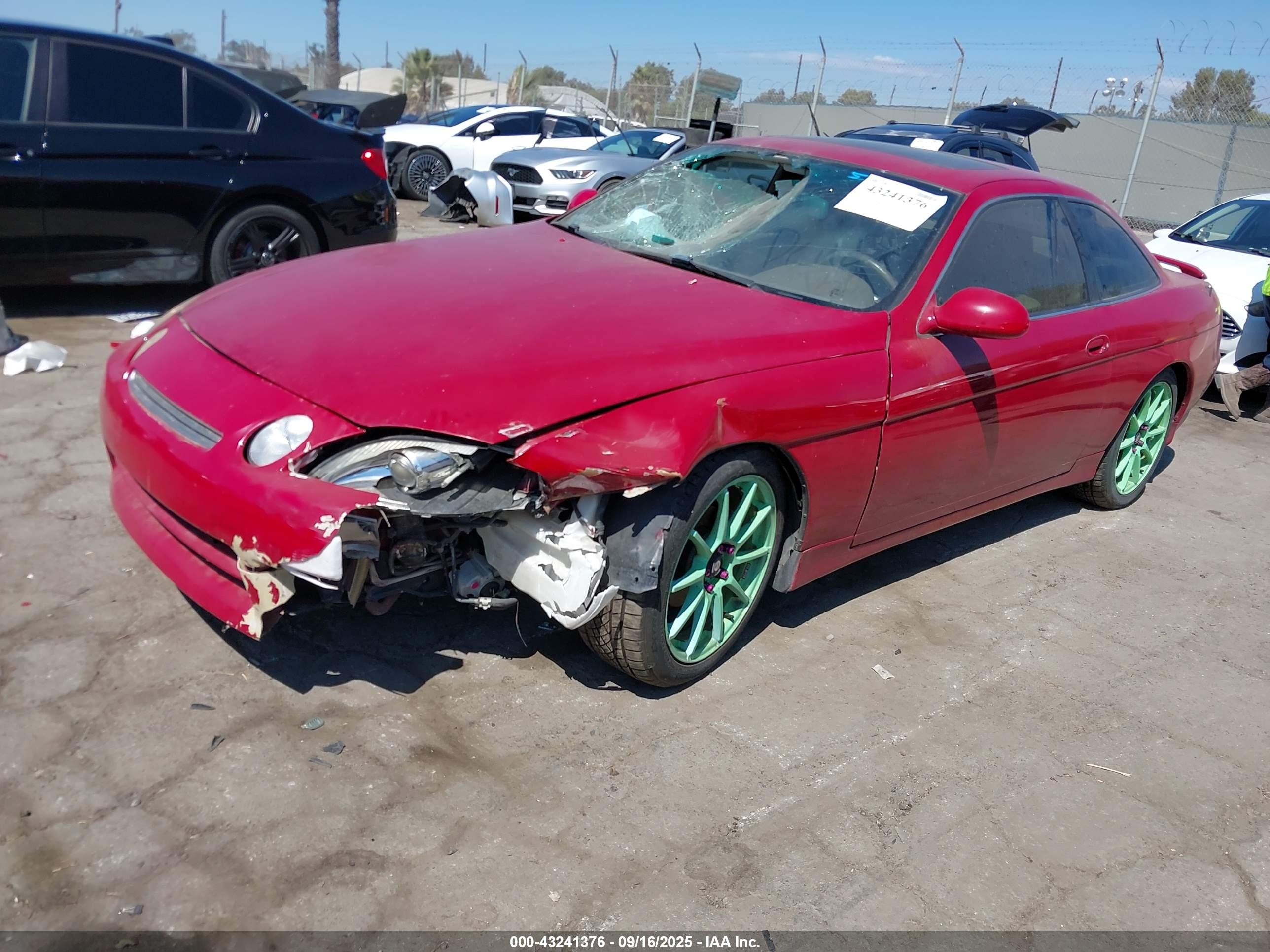1997 Lexus Sc 300   Red vin: JT8CD32Z7V1000687