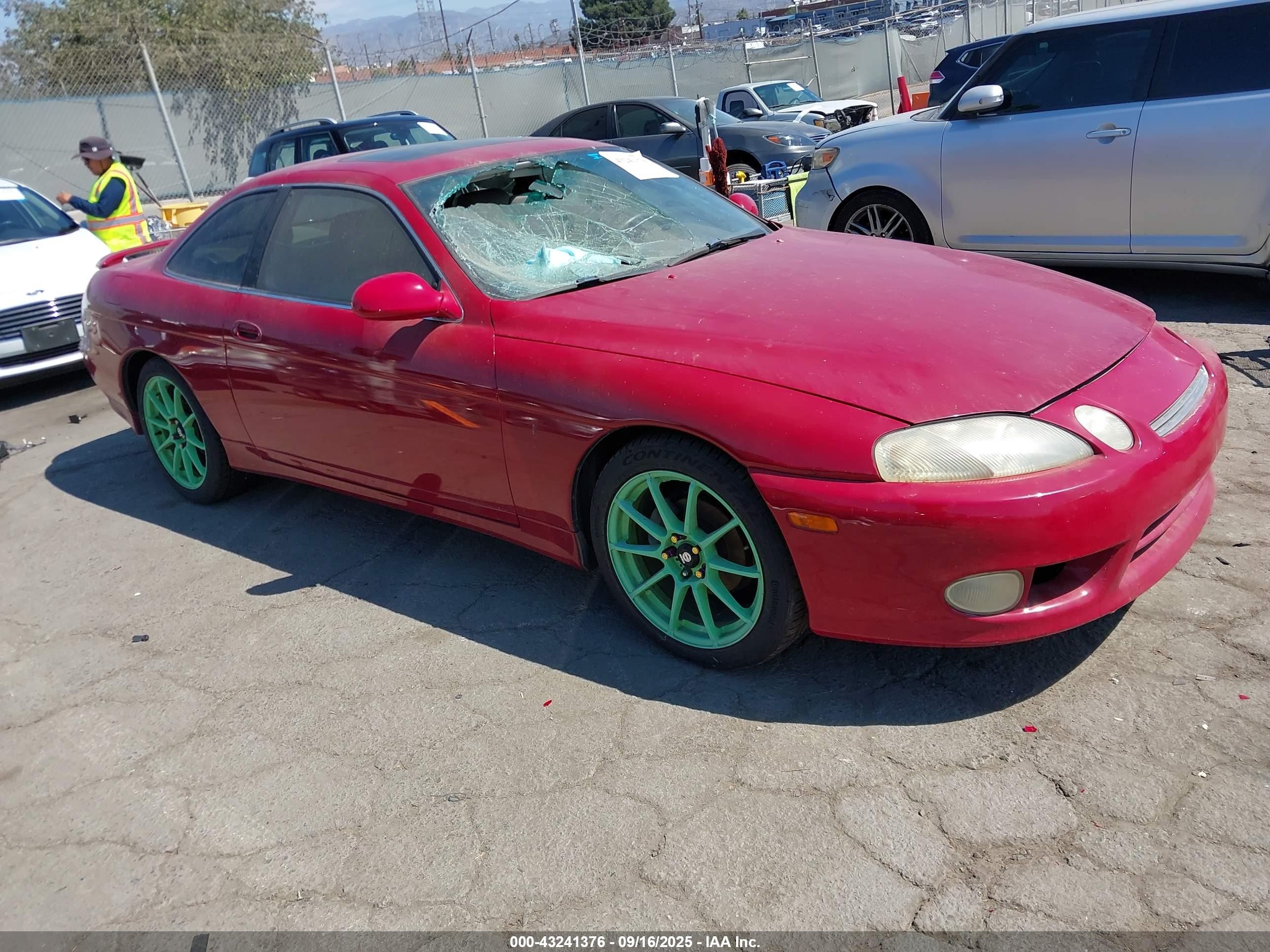 1997 Lexus Sc 300   Red vin: JT8CD32Z7V1000687