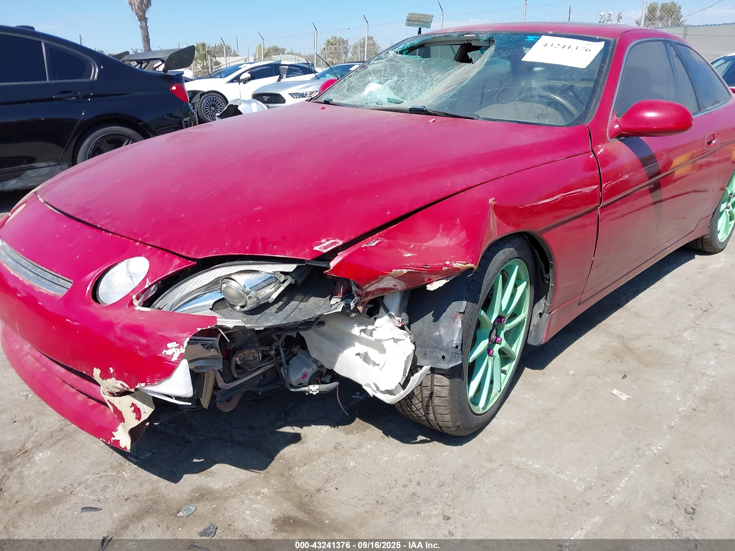 1997 Lexus Sc 300   Red vin: JT8CD32Z7V1000687