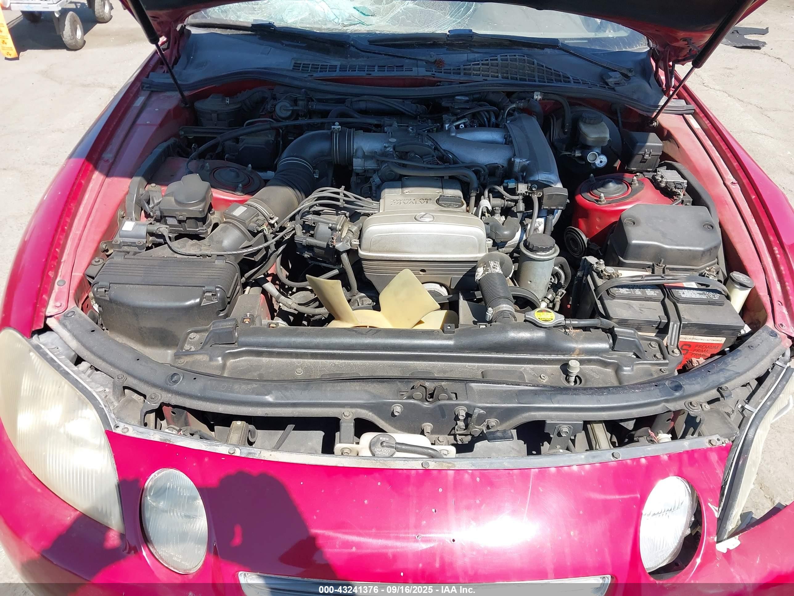 1997 Lexus Sc 300   Red vin: JT8CD32Z7V1000687