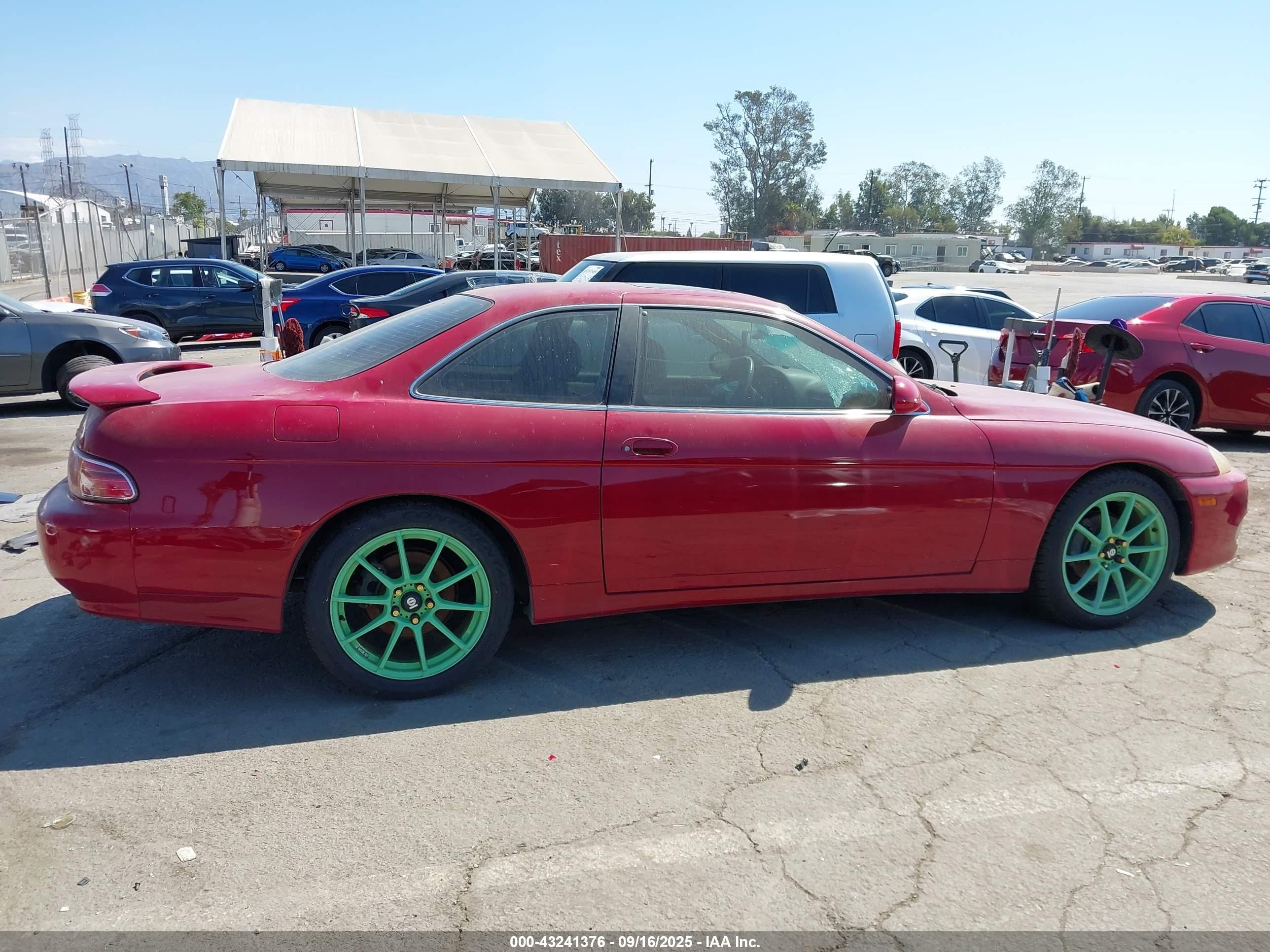 1997 Lexus Sc 300   Red vin: JT8CD32Z7V1000687