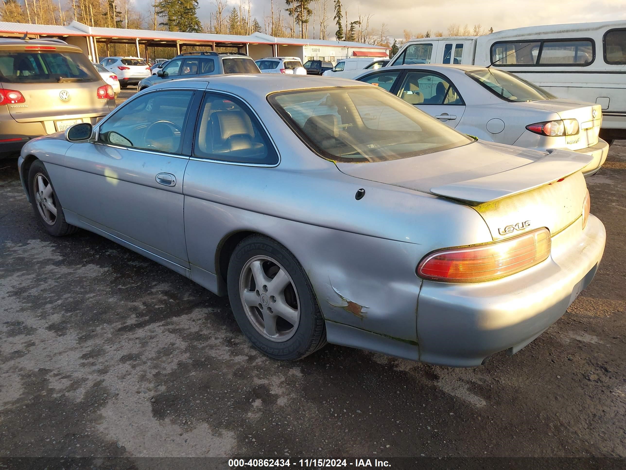 1997 Lexus Sc 300   Silver vin: JT8CD32Z7V1001225