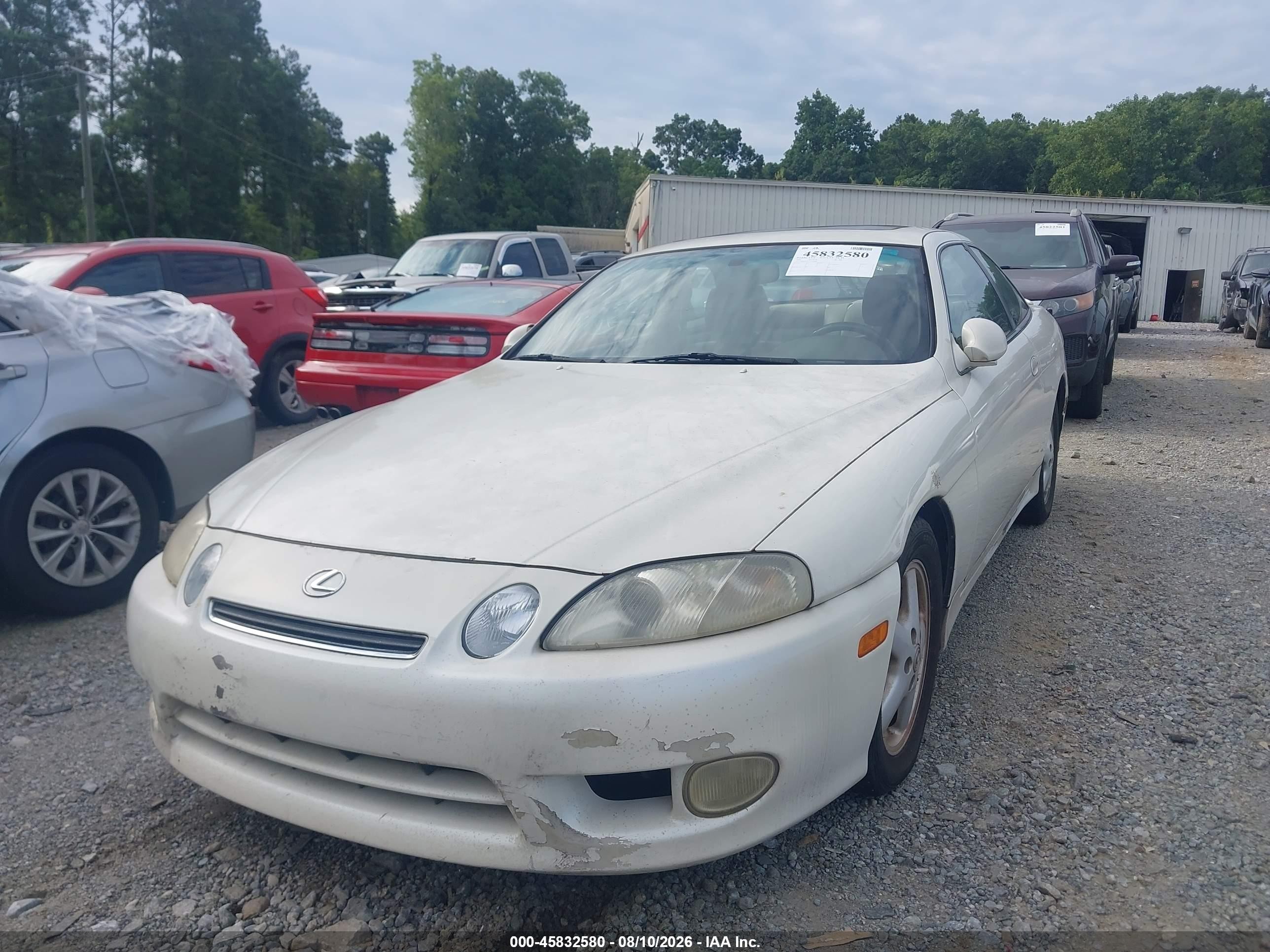 1999 Lexus Sc 300   White vin: JT8CD32Z7X1004886