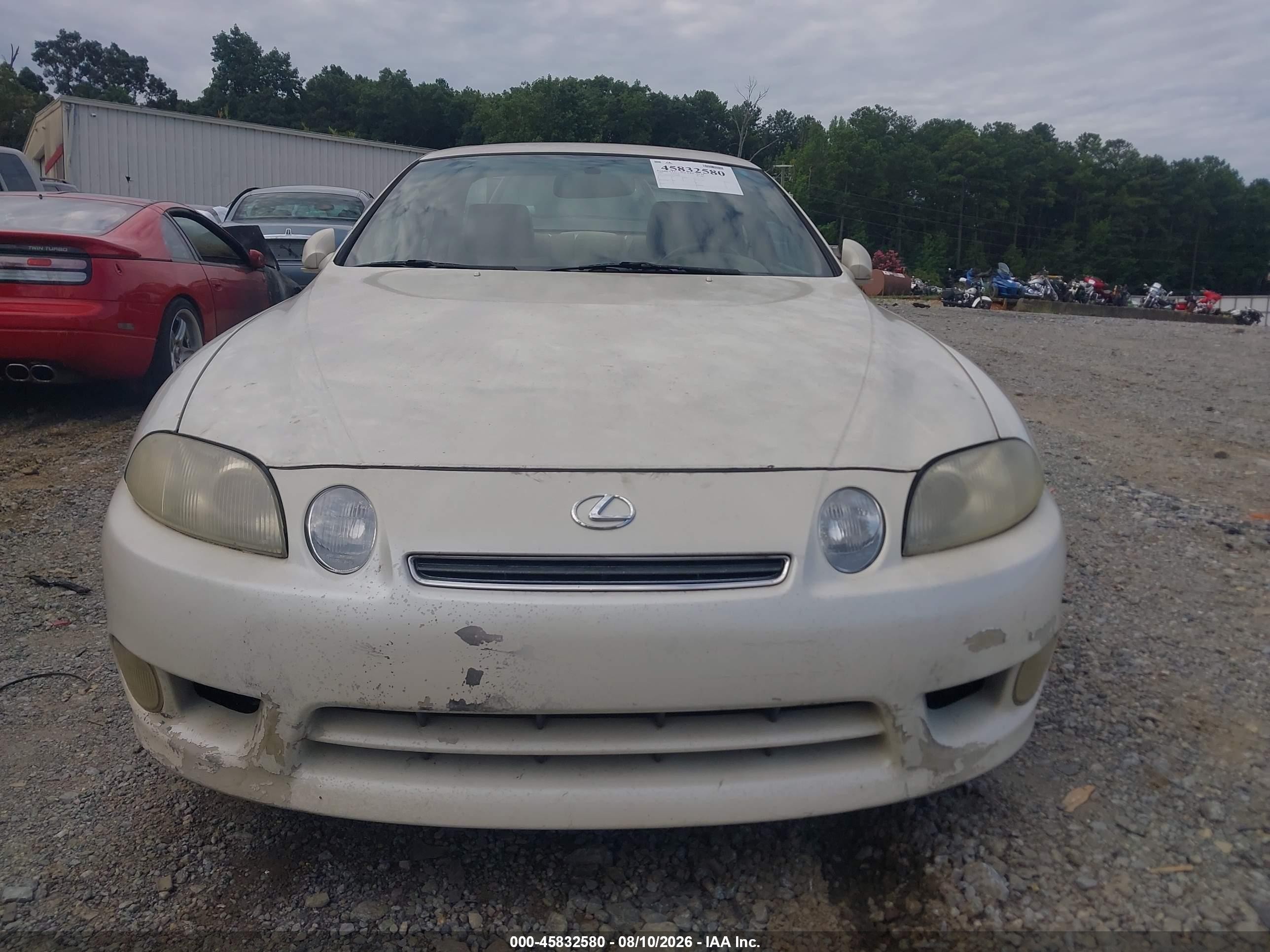 1999 Lexus Sc 300   White vin: JT8CD32Z7X1004886